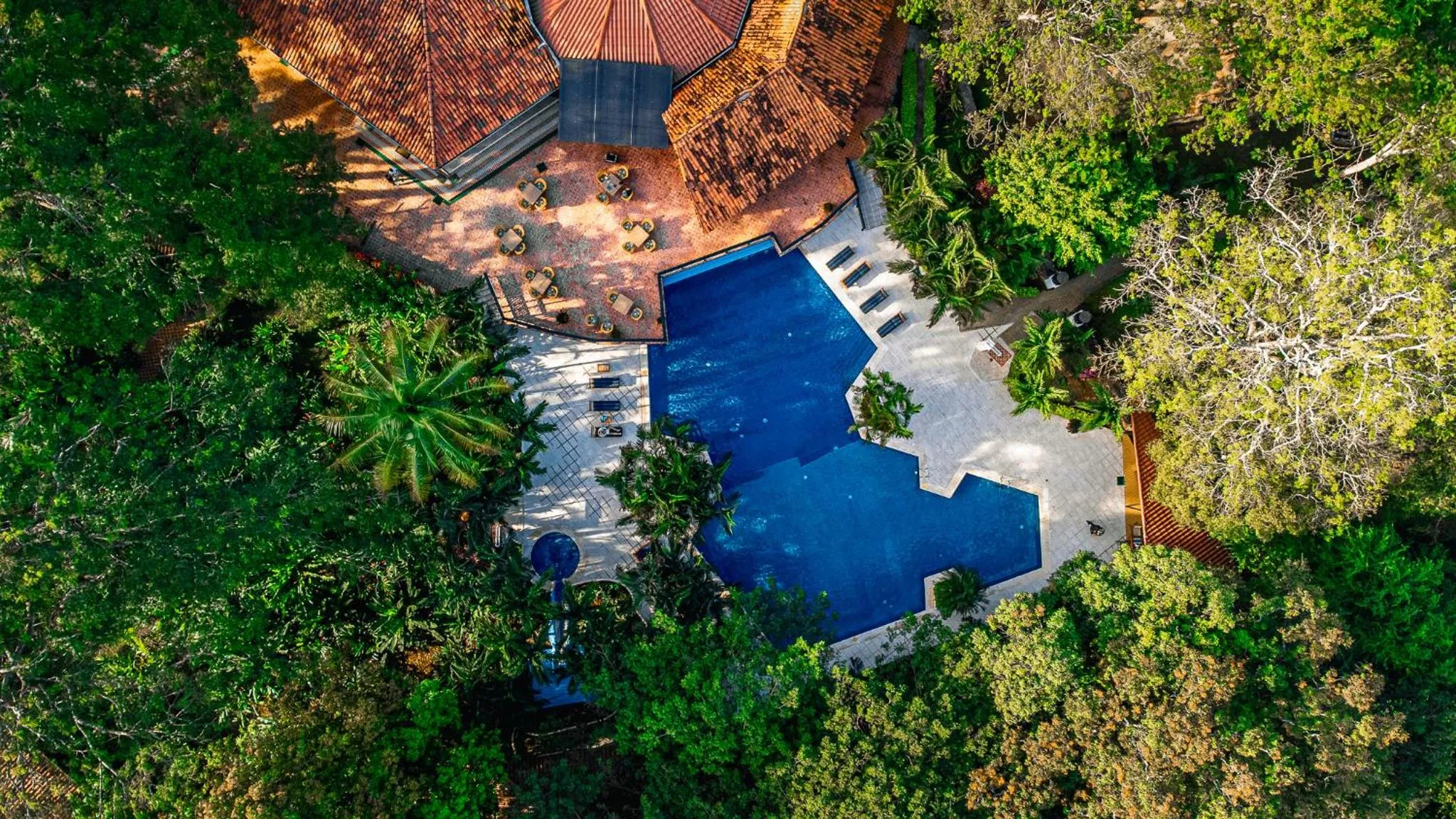 Bird's eye view in Papagayo Golden Palms Beachfront Hotel