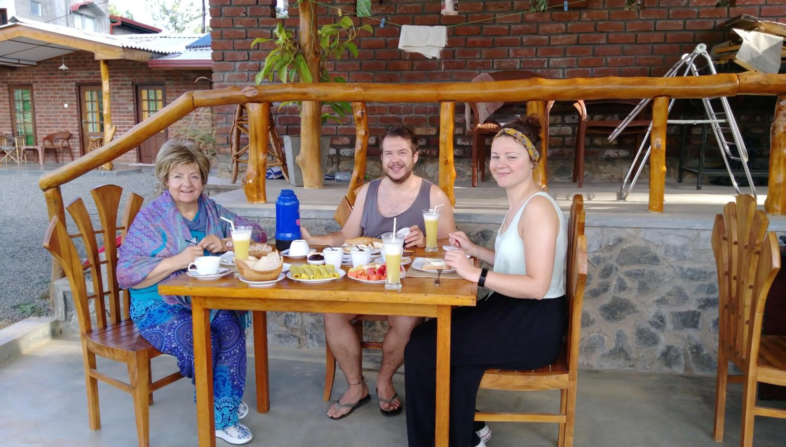 Breakfast in Ella Rawana Den Hotel