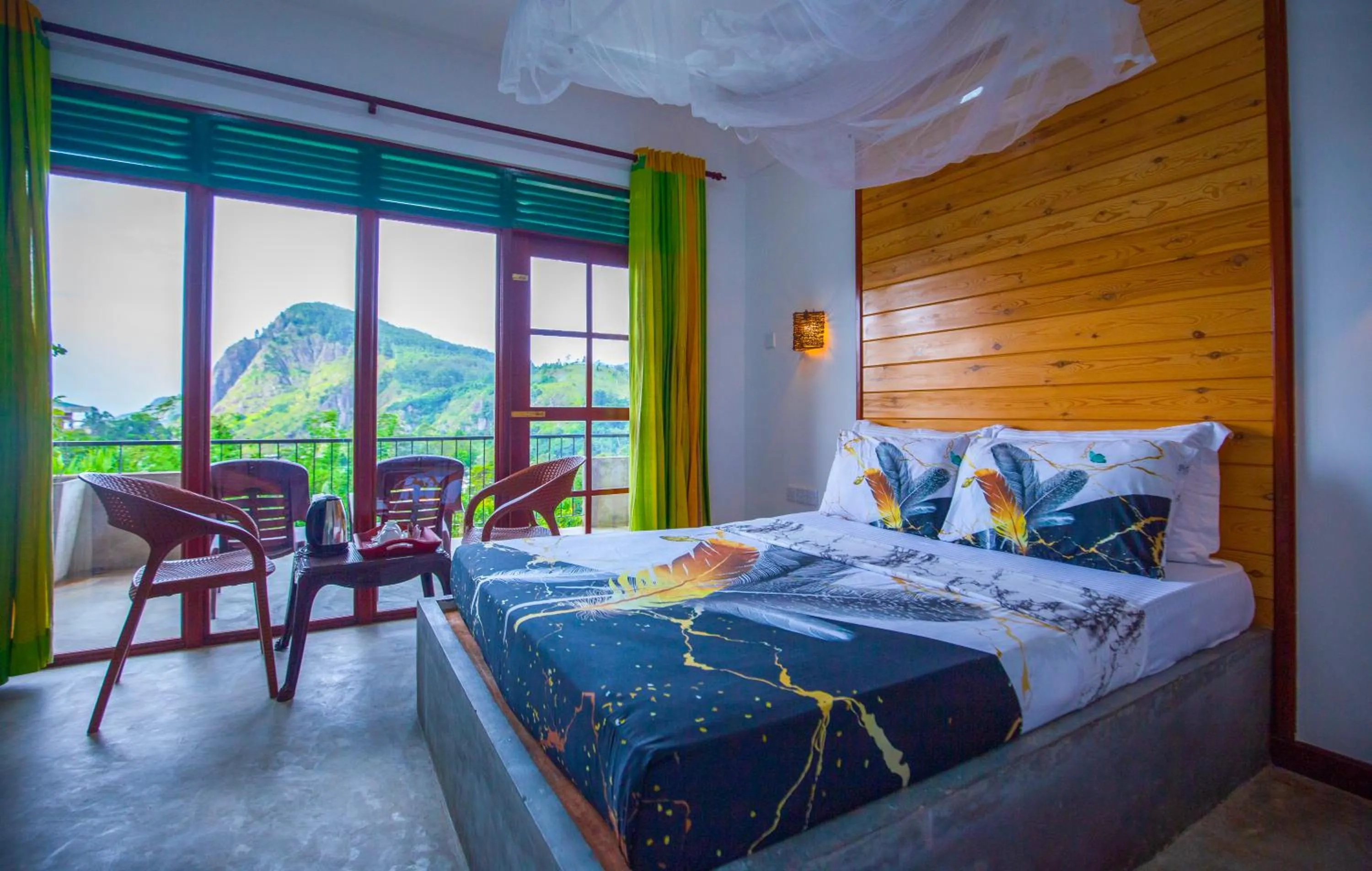 Photo of the whole room, Bed in Ella Rawana Den Hotel