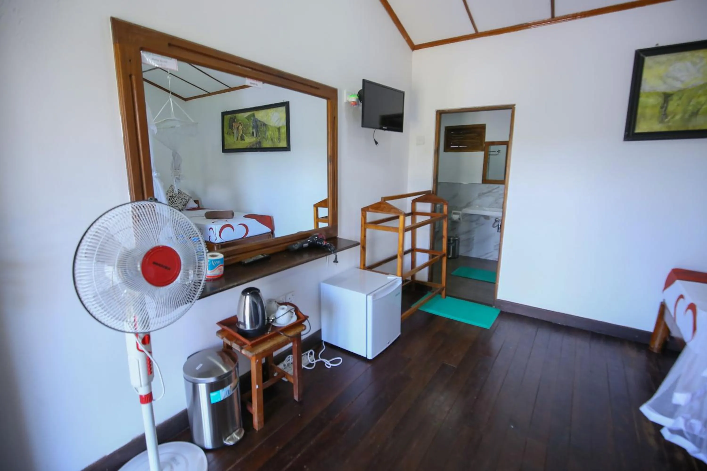 Coffee/tea facilities, Bed in Ella Rawana Den Hotel