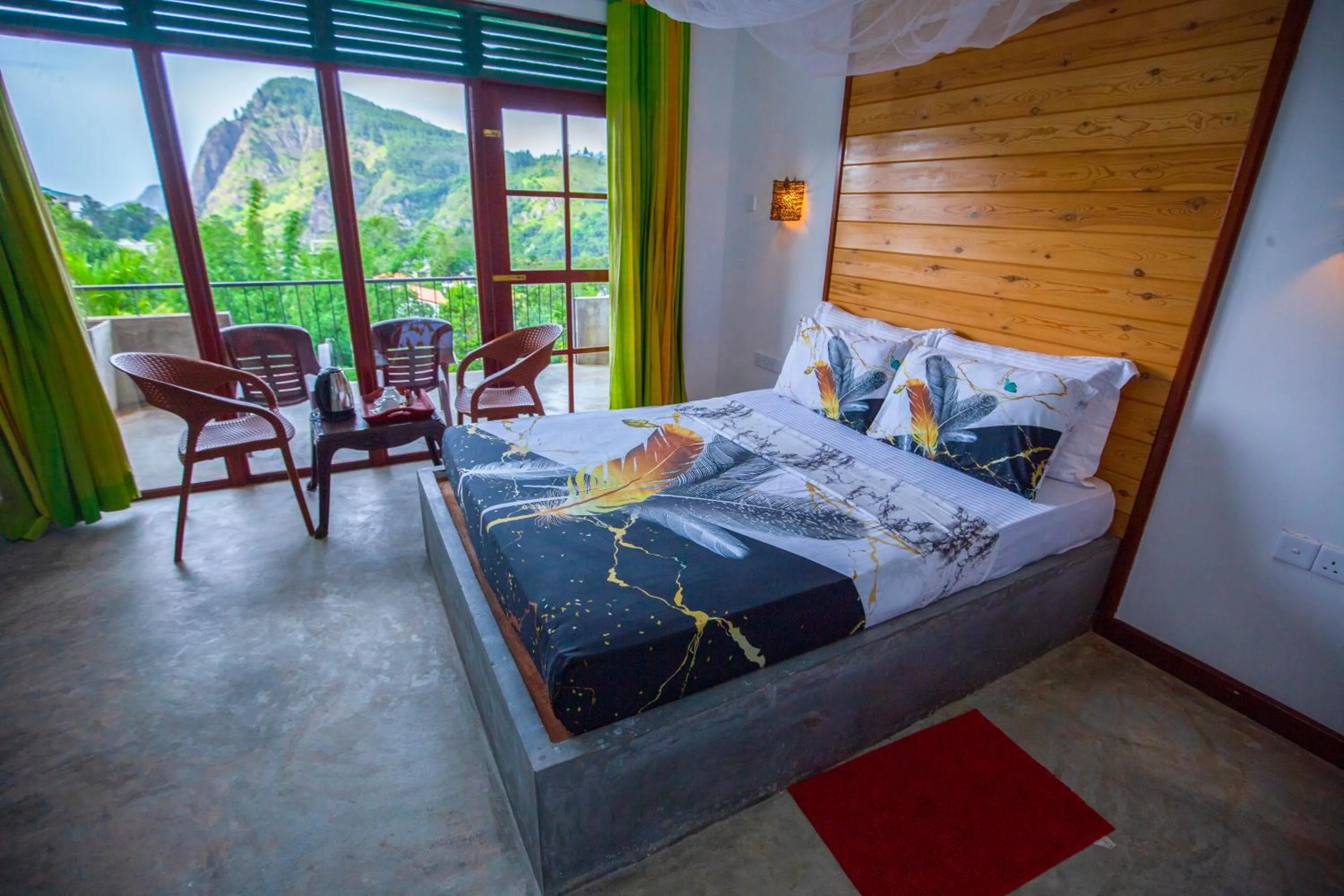 Photo of the whole room, Bed in Ella Rawana Den Hotel