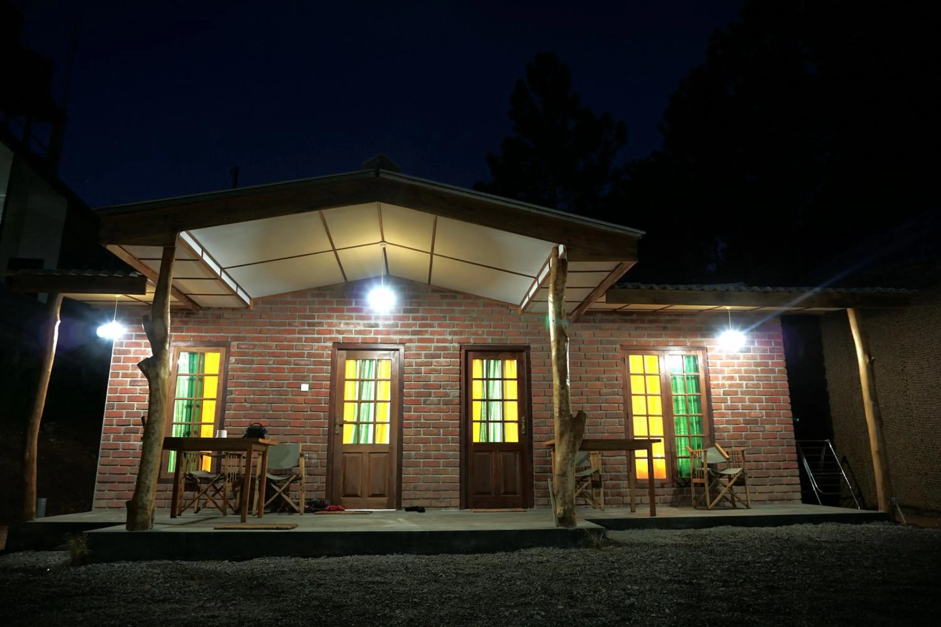 Patio in Ella Rawana Den Hotel