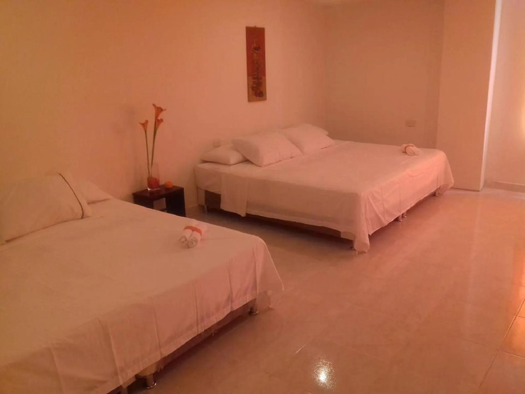 Bed in Manzanillo Beach