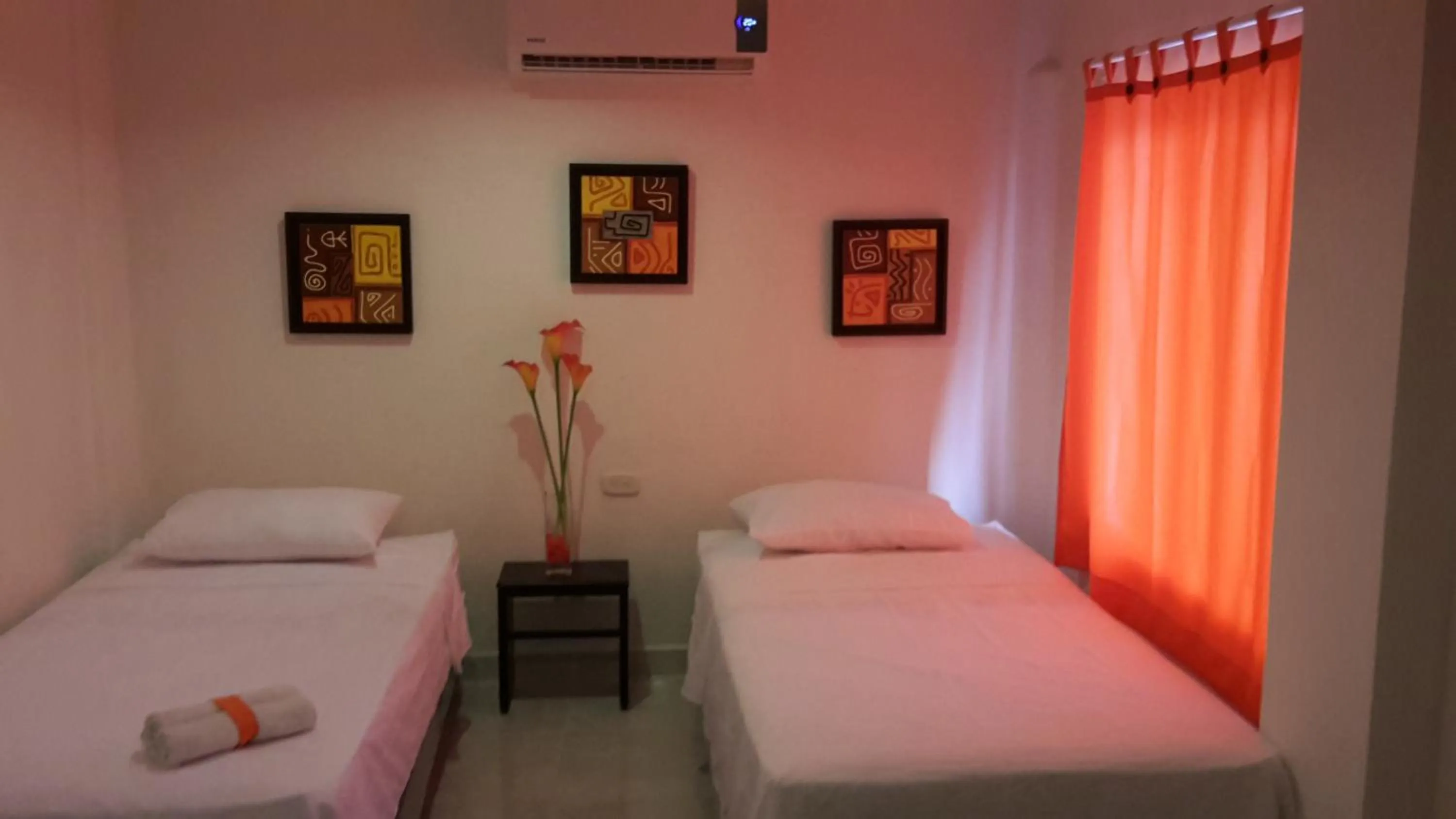 Bed in Manzanillo Beach