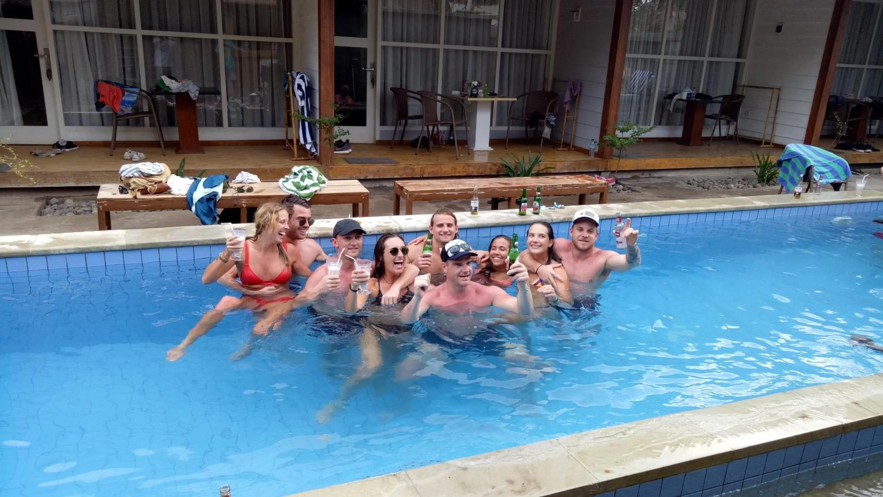 Swimming pool in Villa PhyPhy