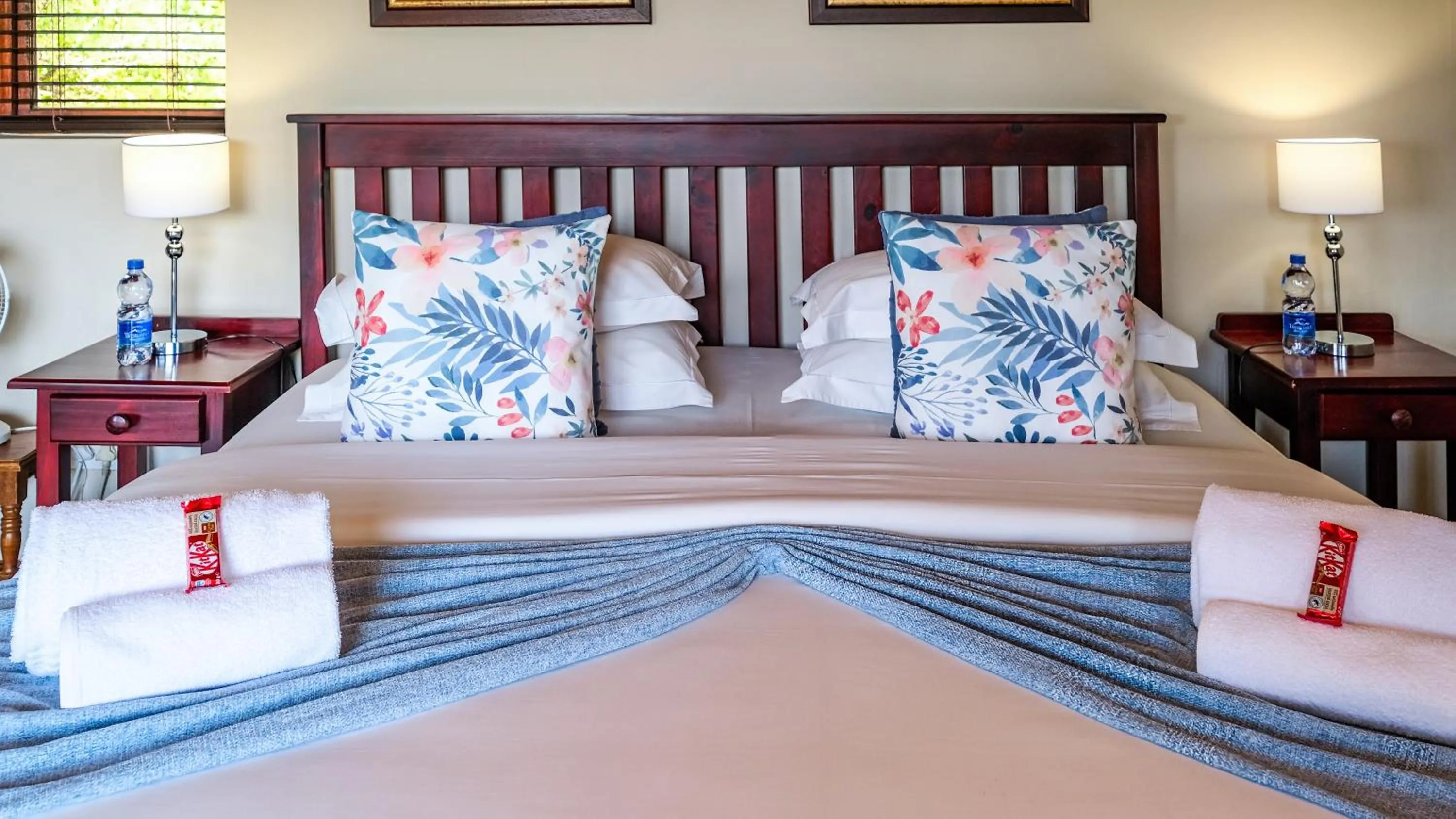 Bed in Hildesheim Guest Lodge