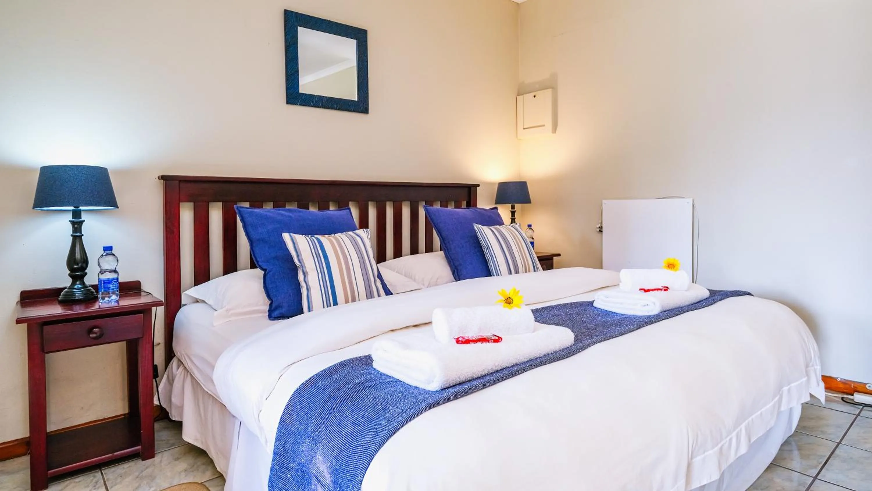 Bed in Hildesheim Guest Lodge