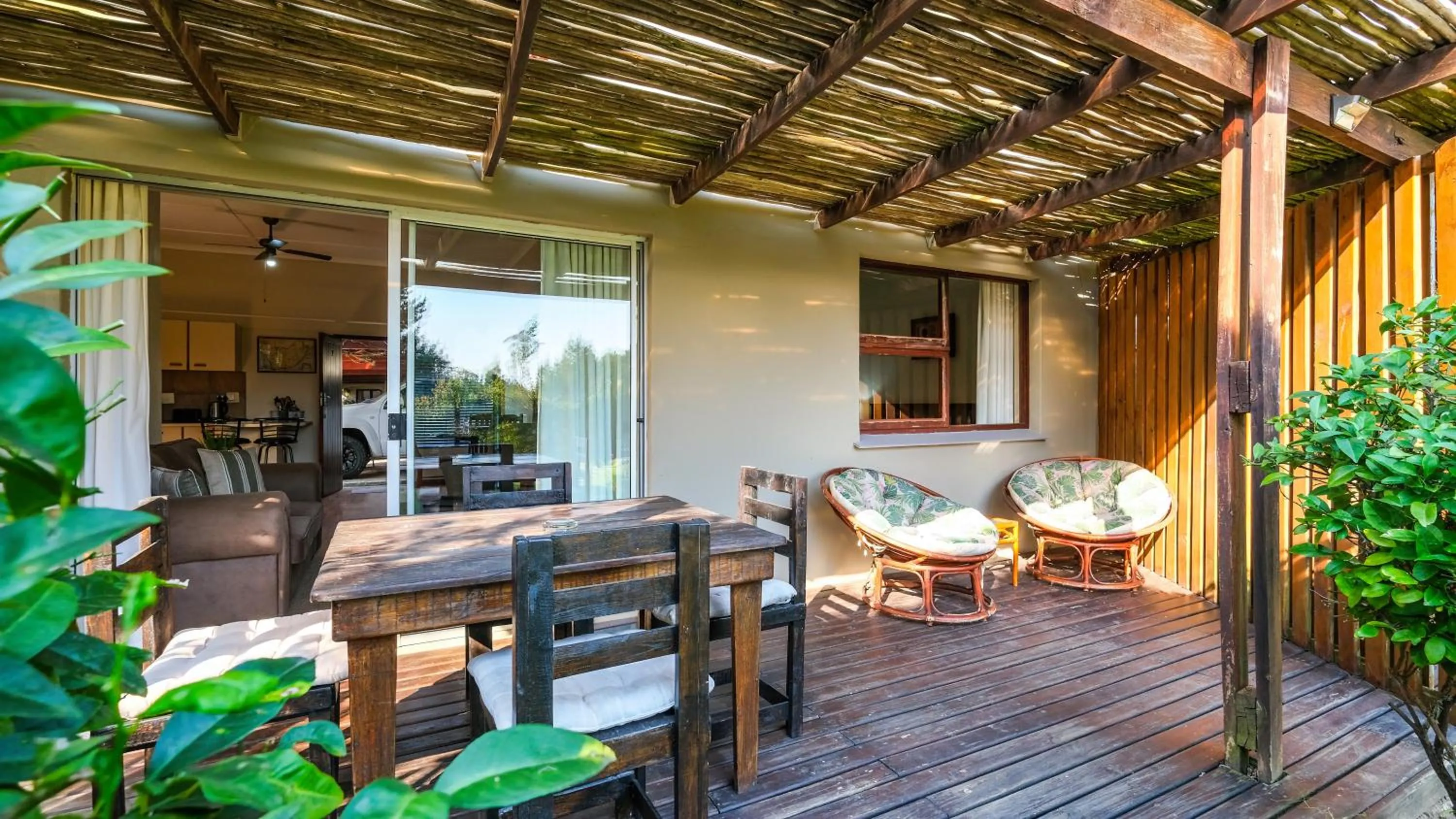 Patio in Hildesheim Guest Lodge