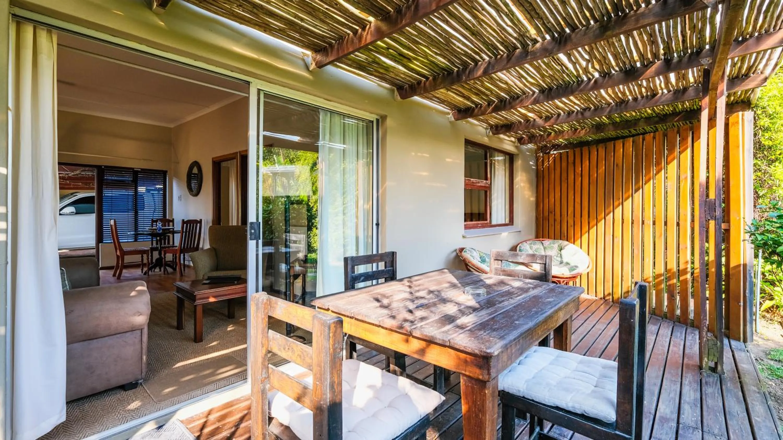 Patio in Hildesheim Guest Lodge