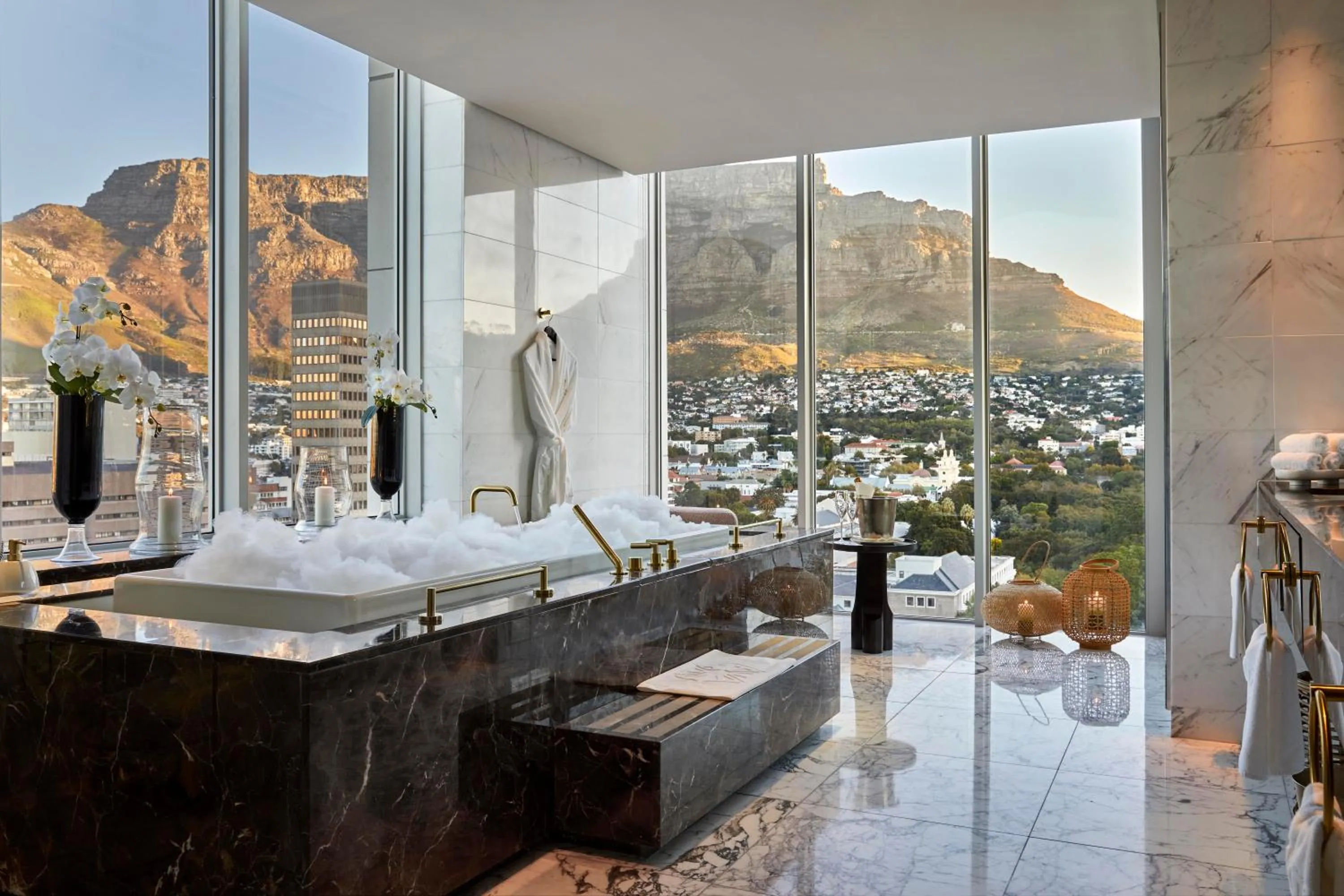 Shower in Taj Cape Town