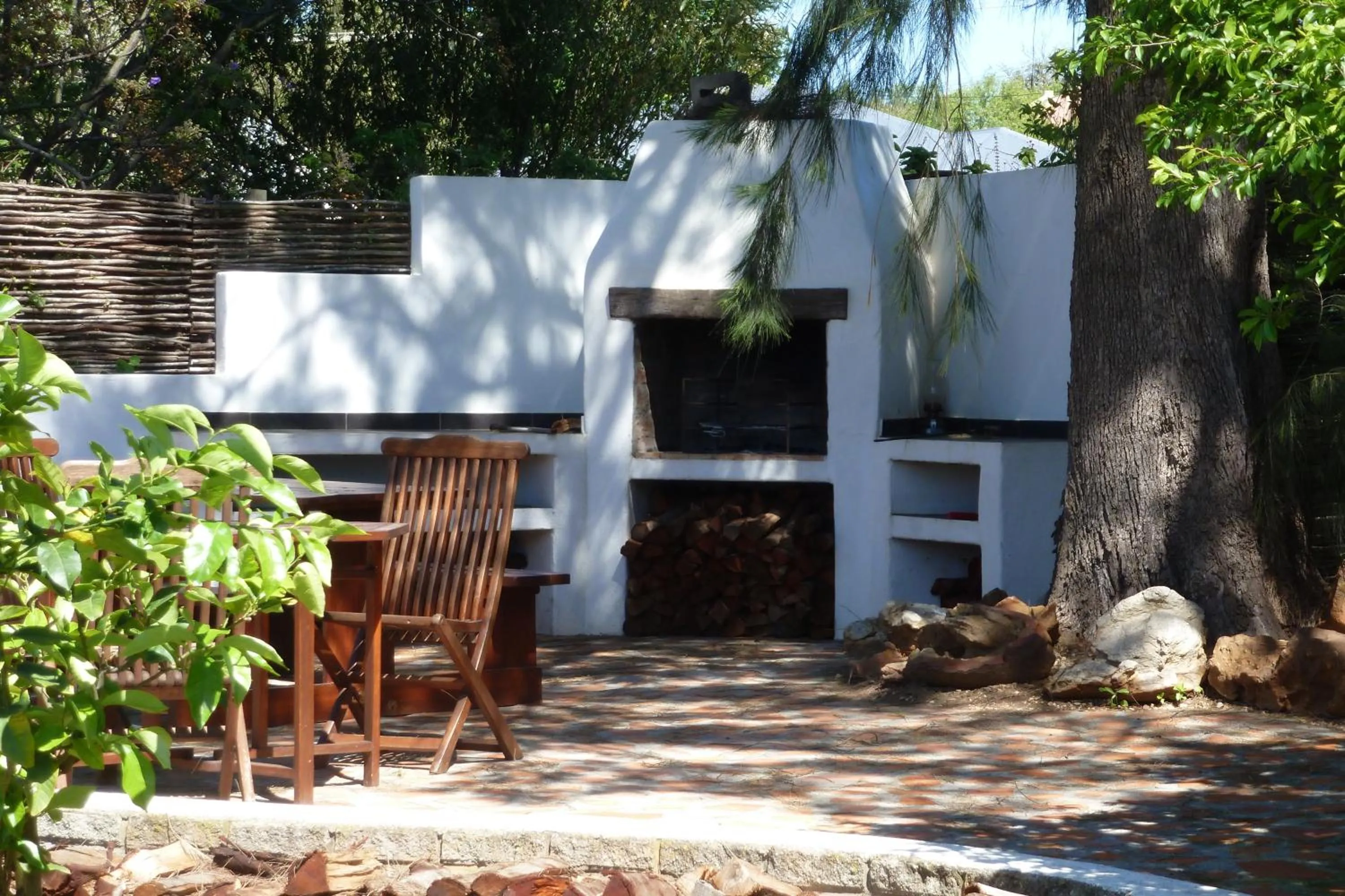 BBQ facilities in Marula Lodge