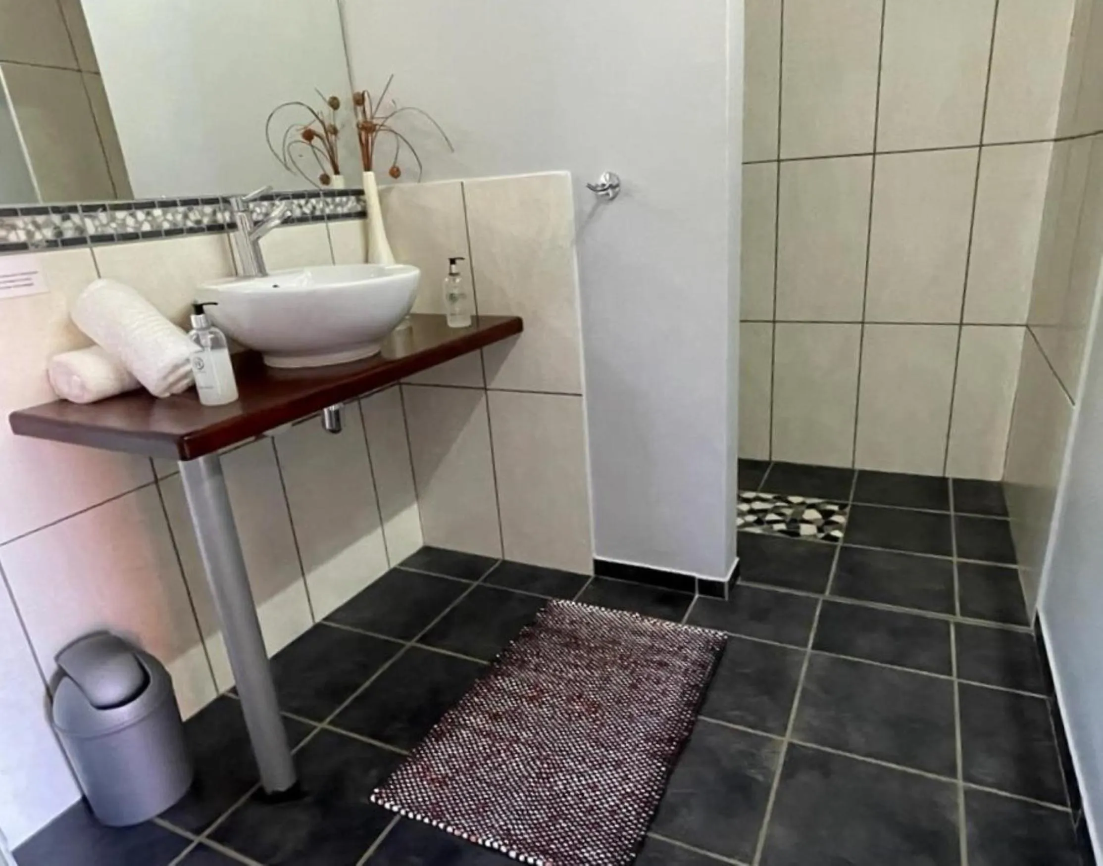 Shower in Marula Lodge