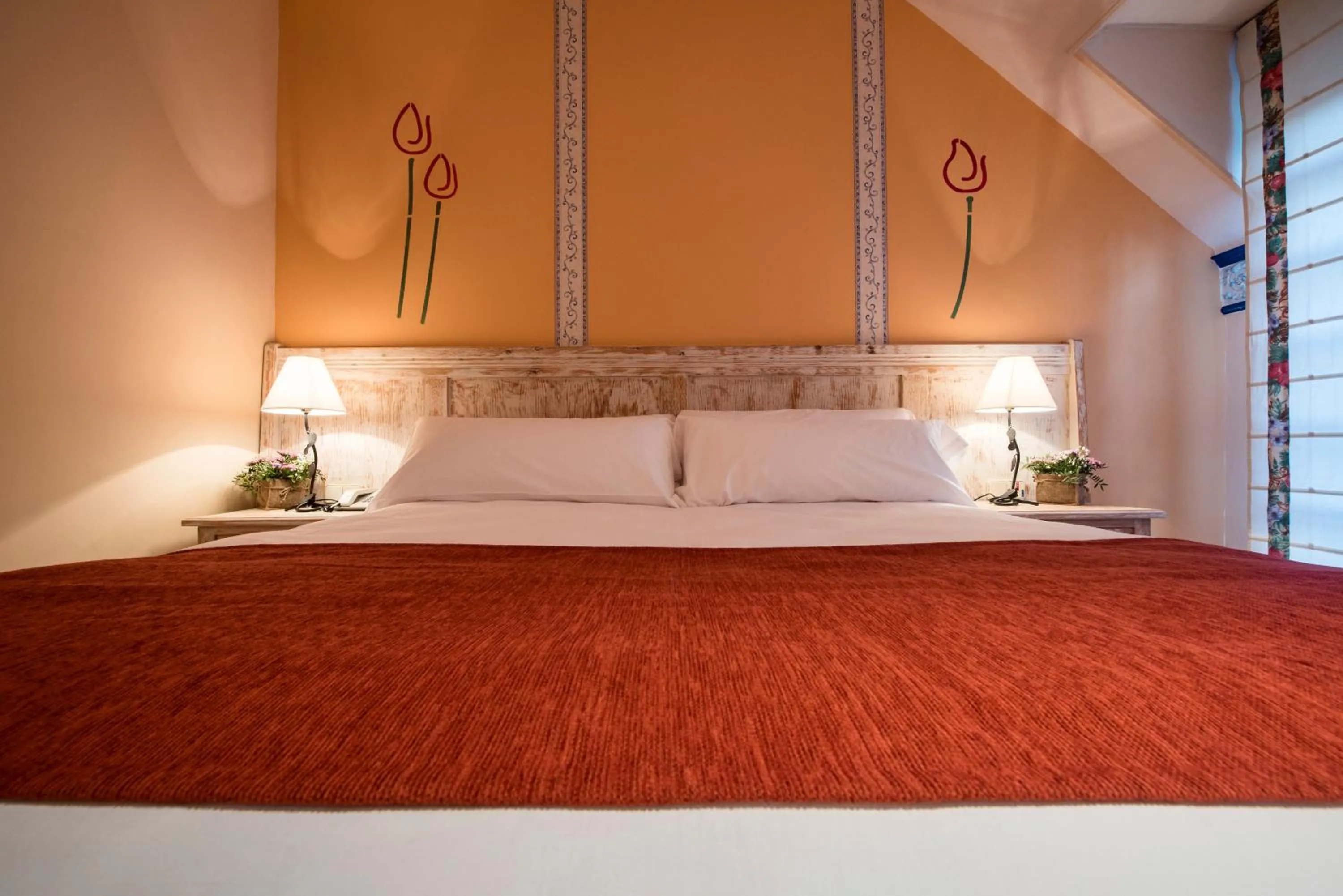 Bed in Hotel La Posada De Alameda