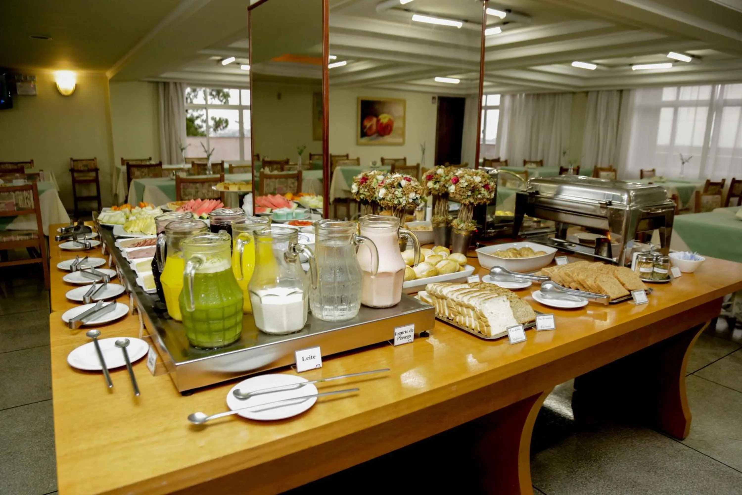 American breakfast in Susin Hotel