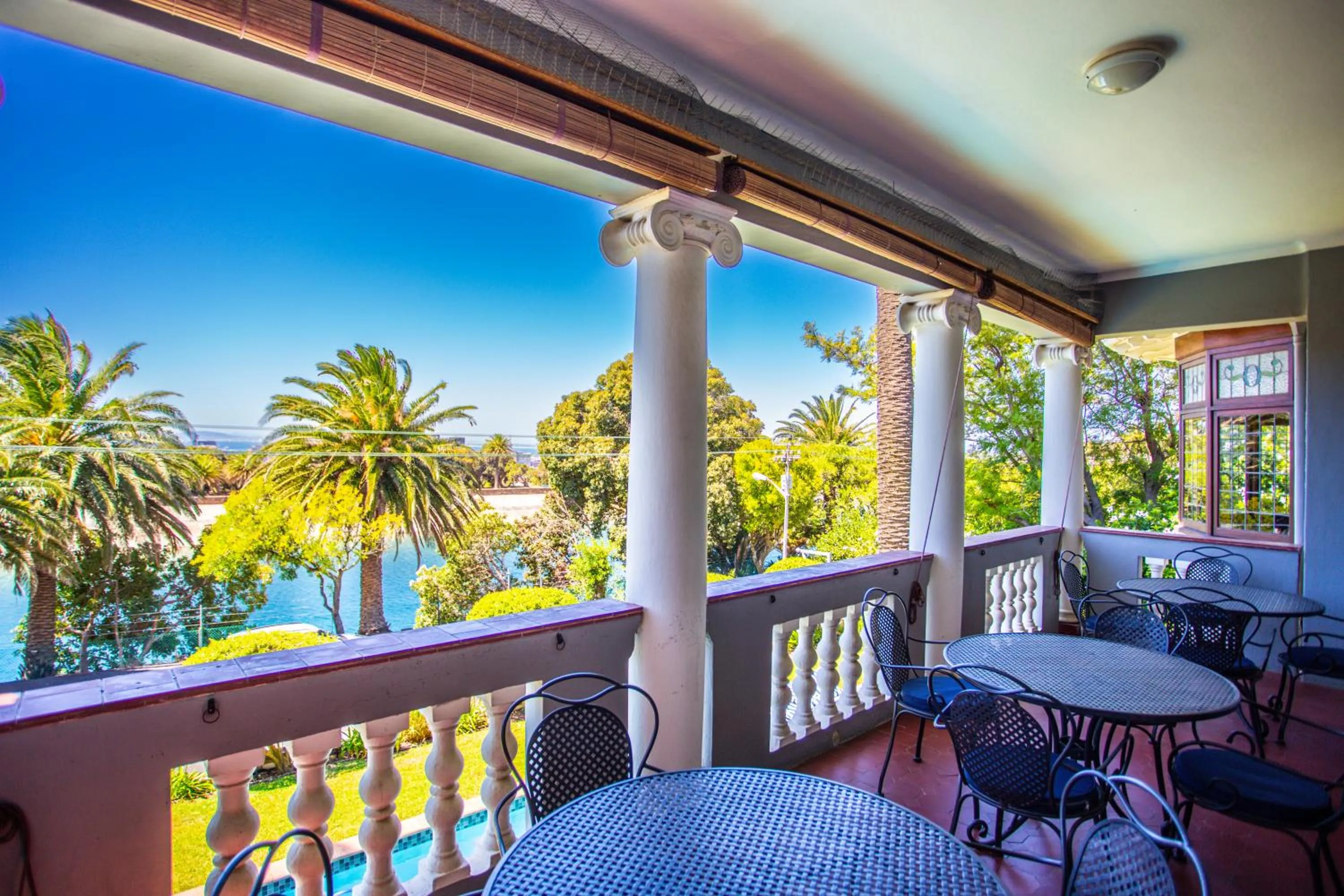 Patio in Cape Riviera Guesthouse
