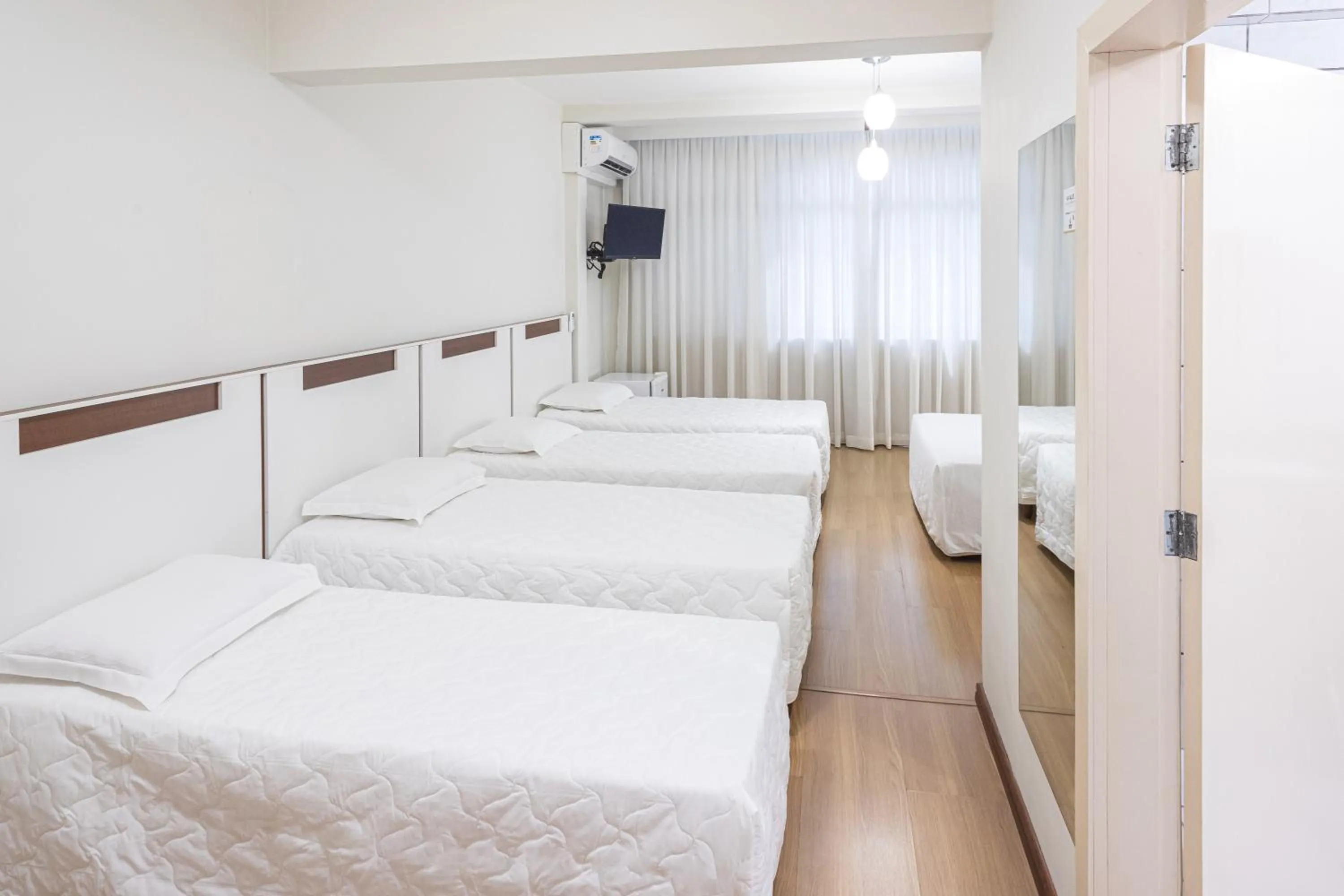 Bed in Hotel Gracher Brusque