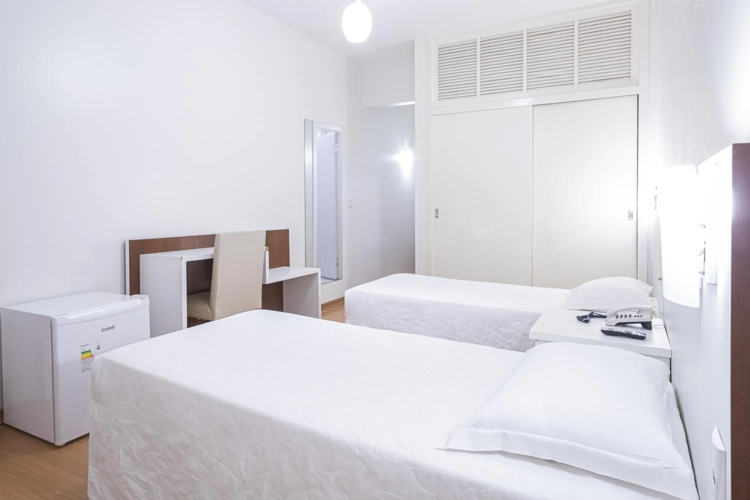 Bed in Hotel Gracher Brusque