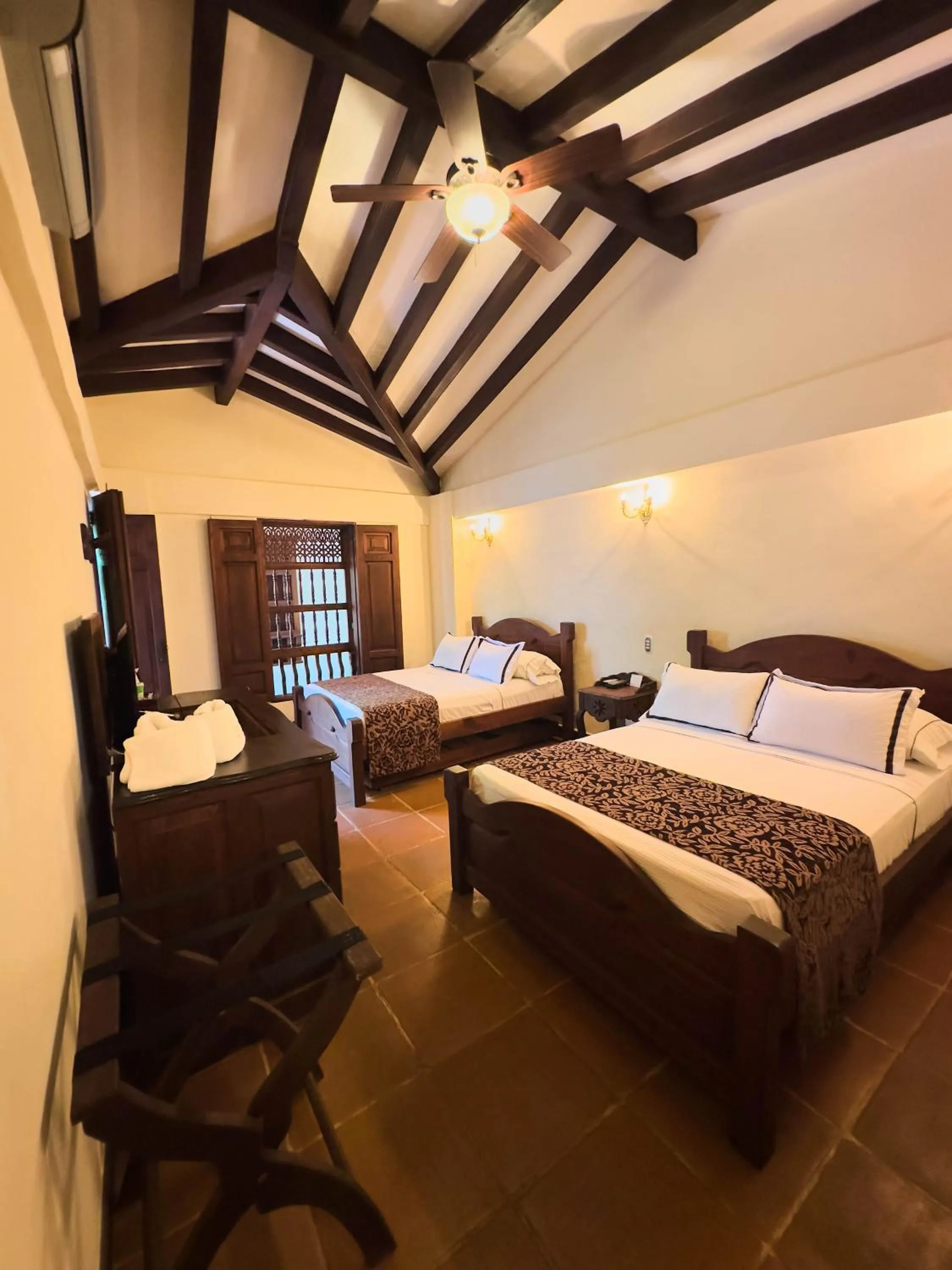 Bed in Nueva Granada Hotel Colonial -Centro Histórico-