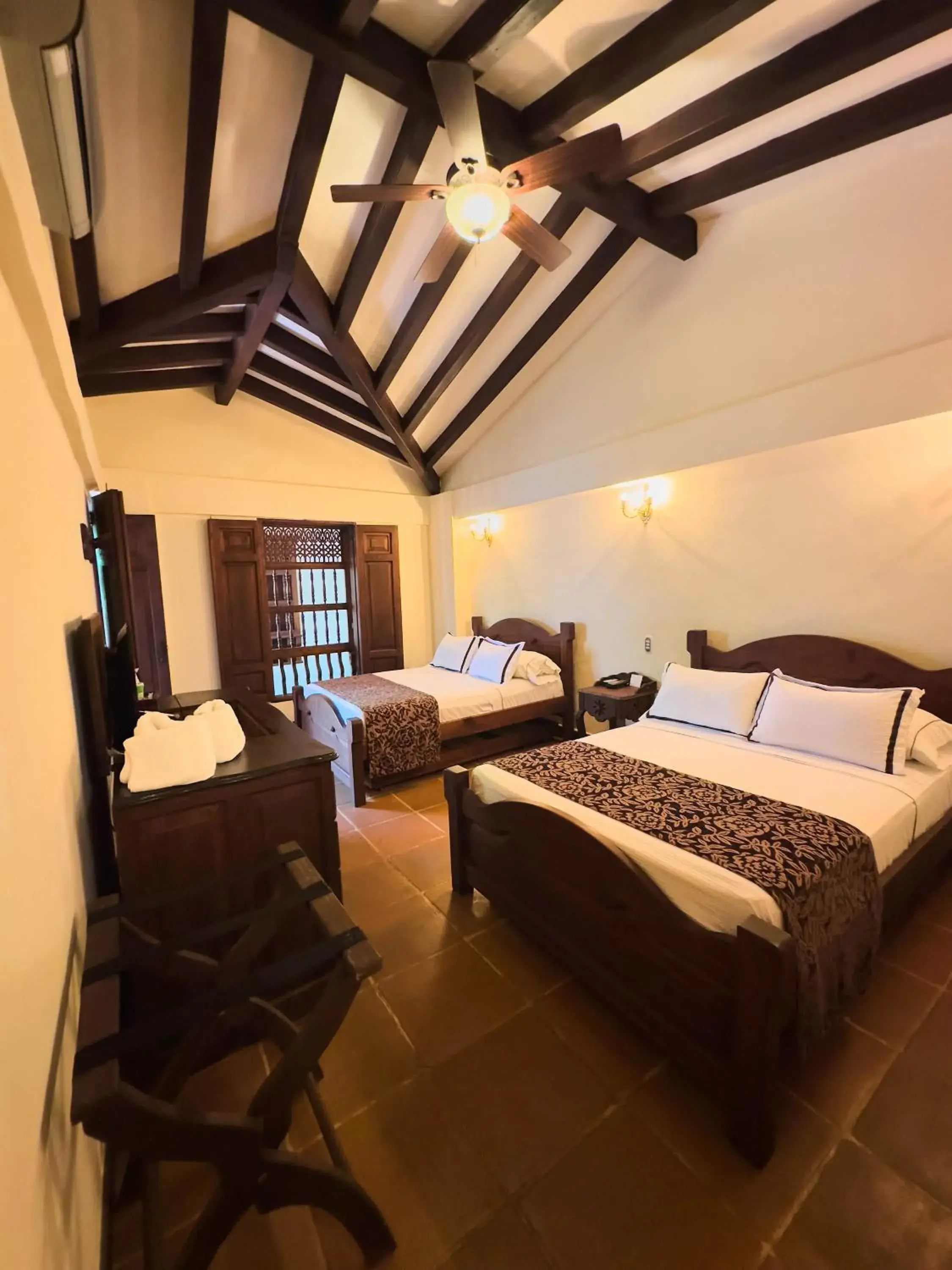 Twin Room in Nueva Granada Hotel Colonial -Centro Histórico- Twin Room in Nueva Granada Hotel Colonial -Centro Histórico-