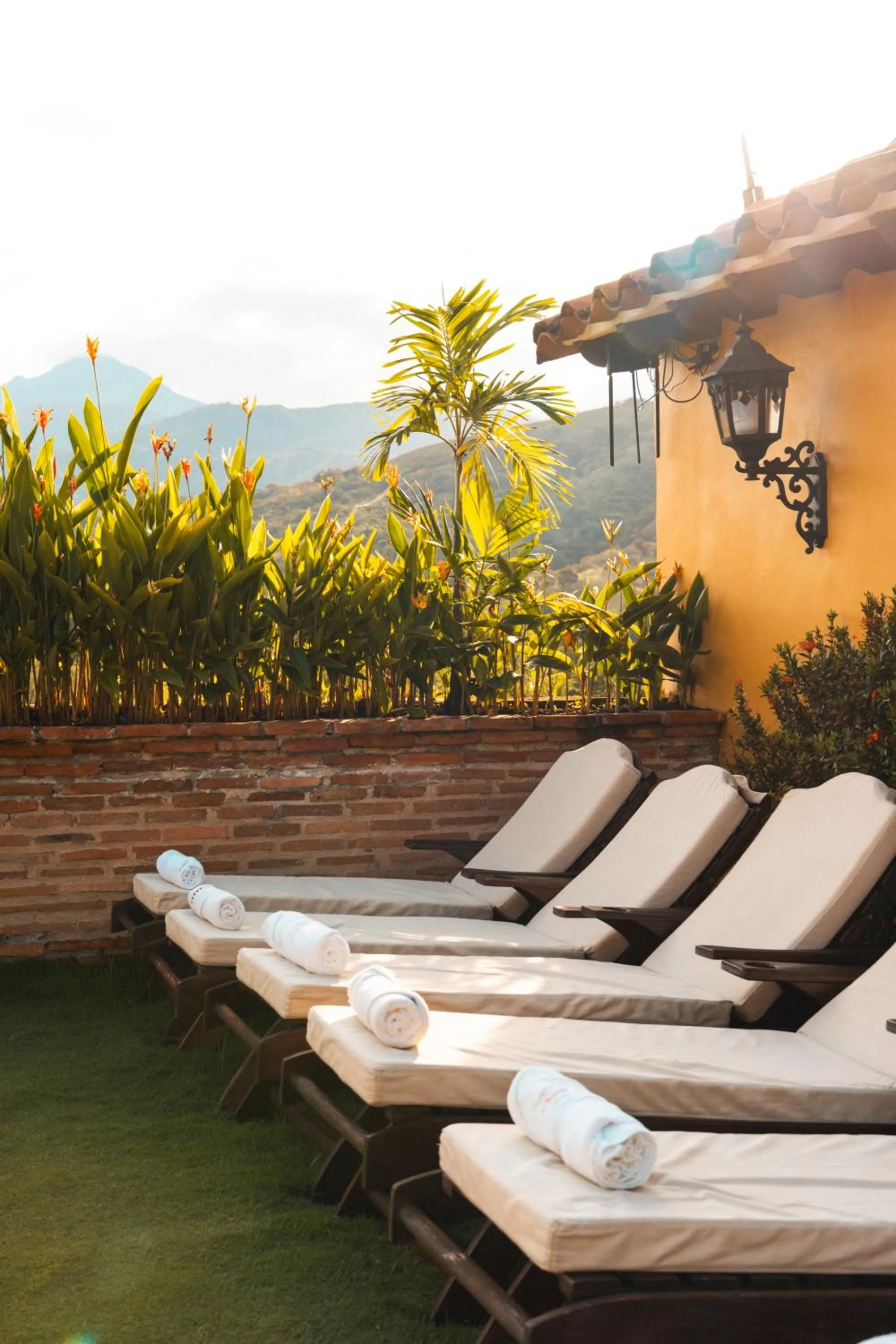 Patio in Nueva Granada Hotel Colonial -Centro Histórico-