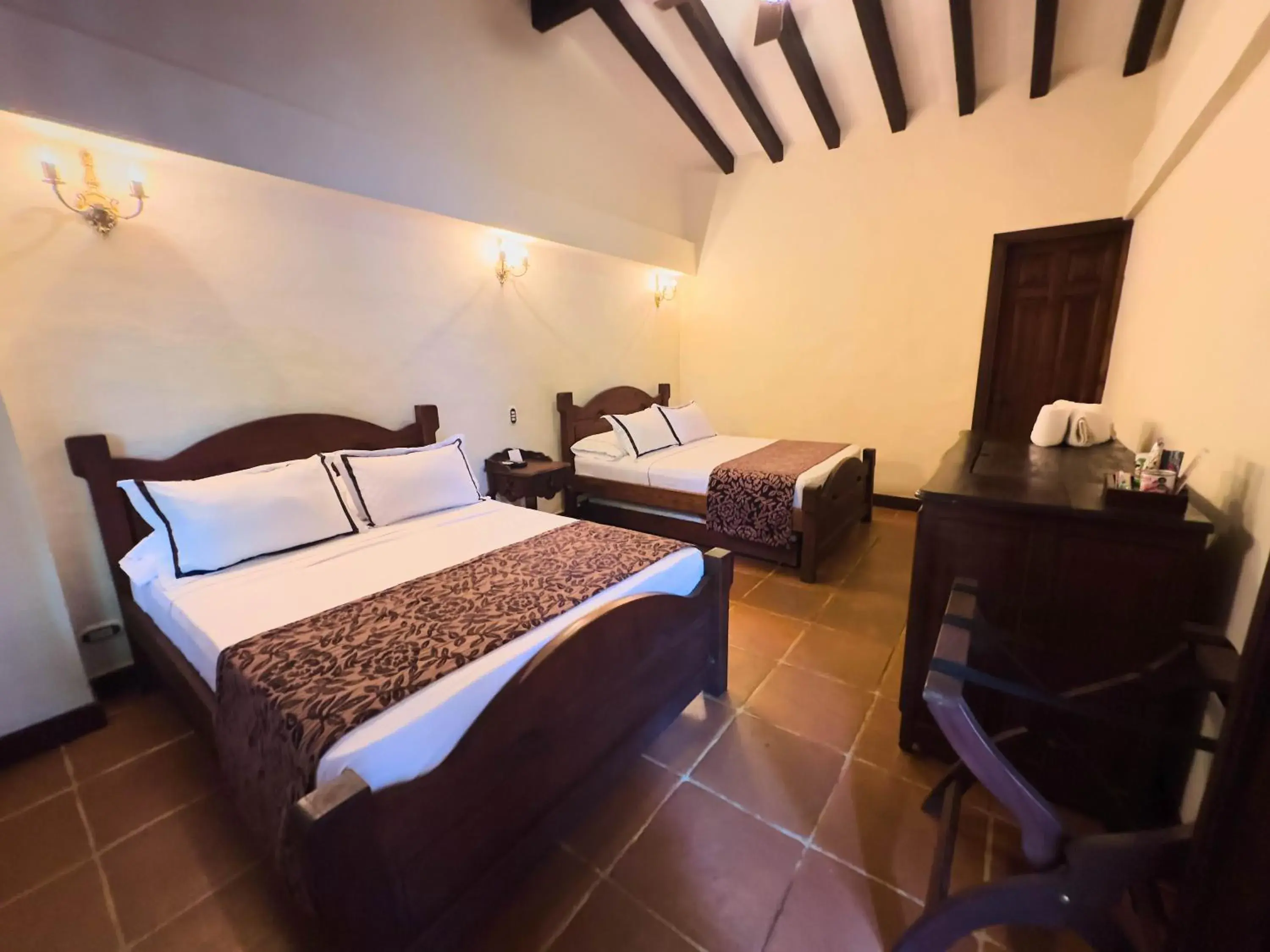 Twin Room in Nueva Granada Hotel Colonial -Centro Histórico- Twin Room in Nueva Granada Hotel Colonial -Centro Histórico-