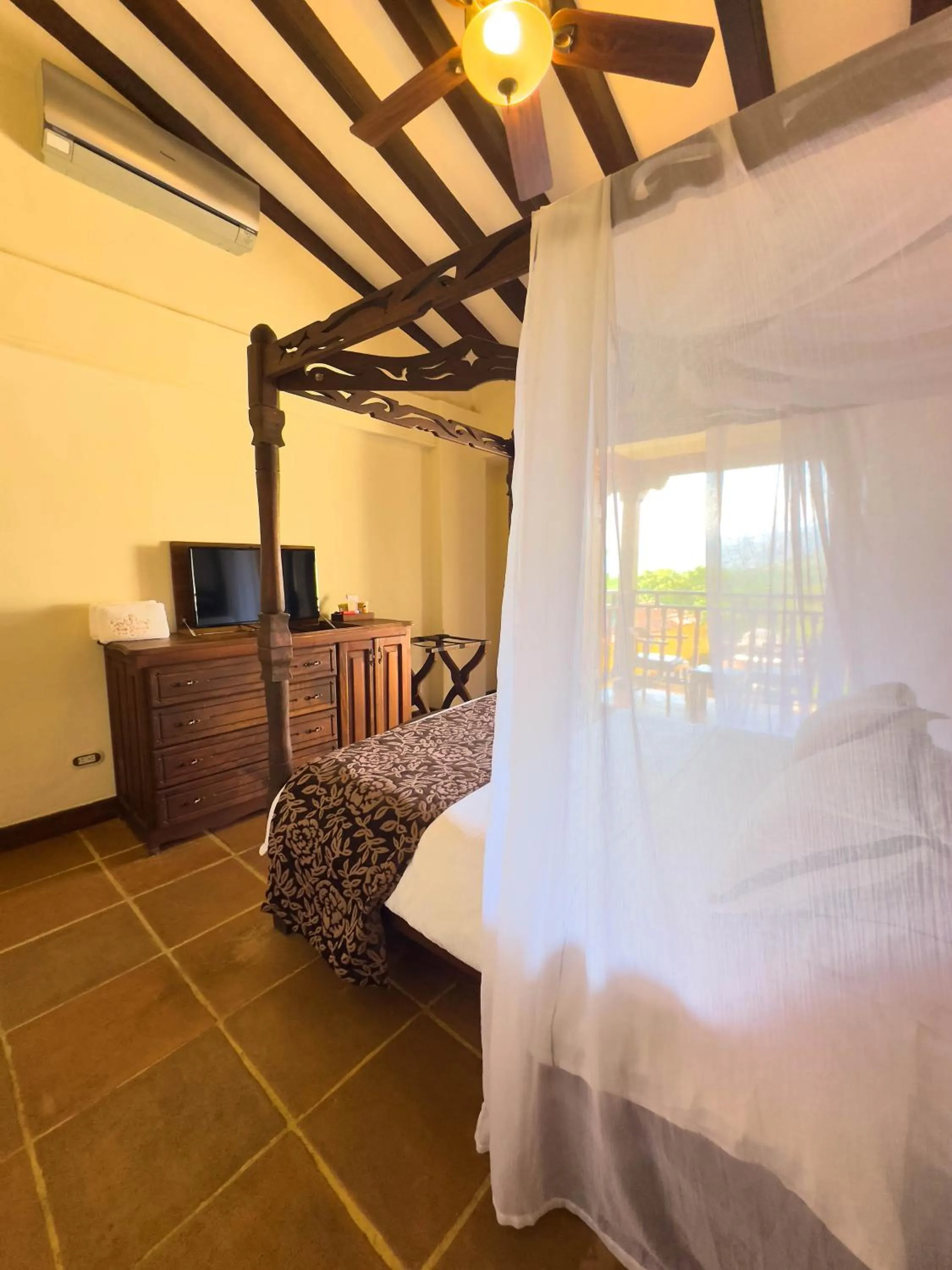 Photo of the whole room, Bed in Nueva Granada Hotel Colonial -Centro Histórico-