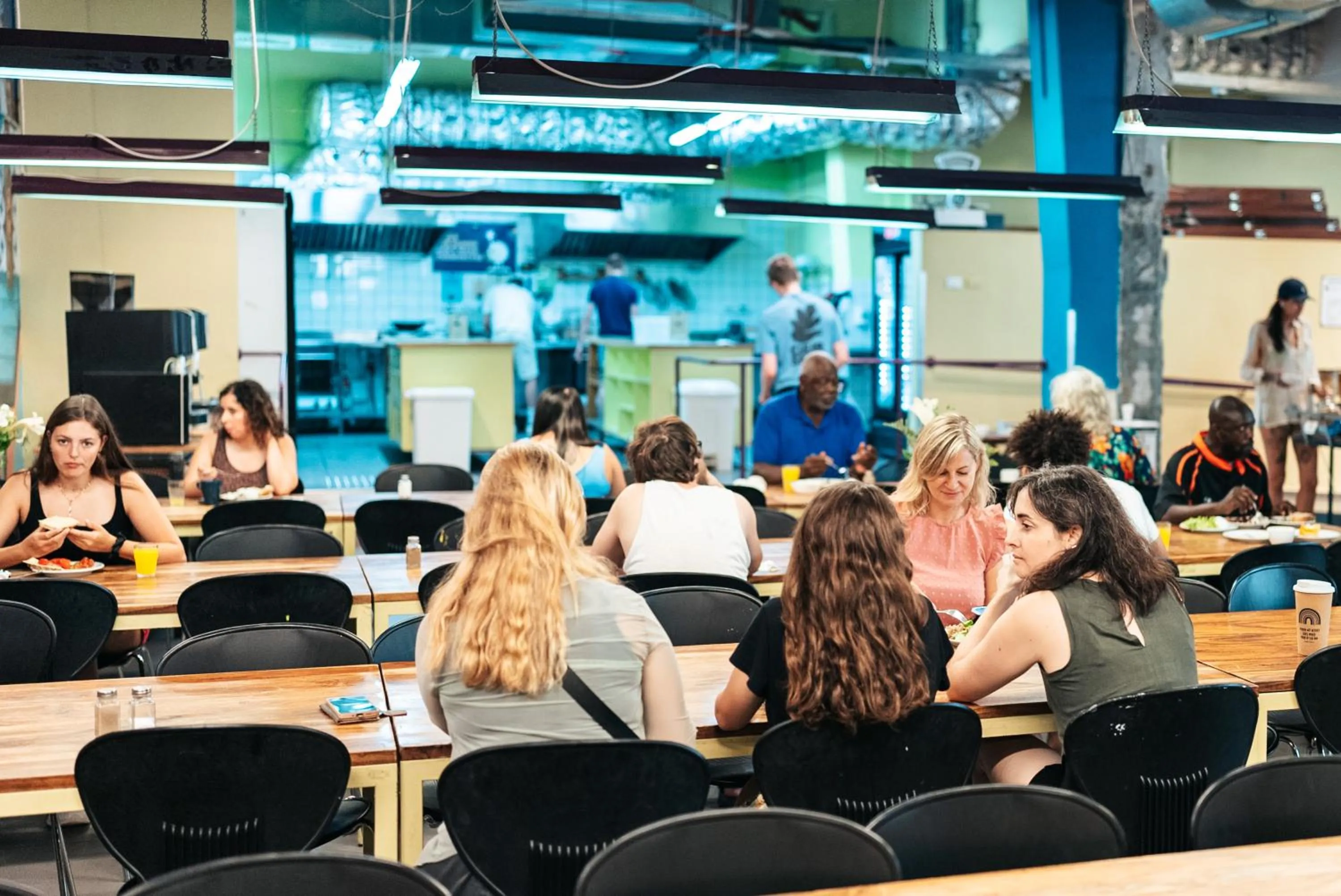Buffet breakfast in Abraham Tel Aviv