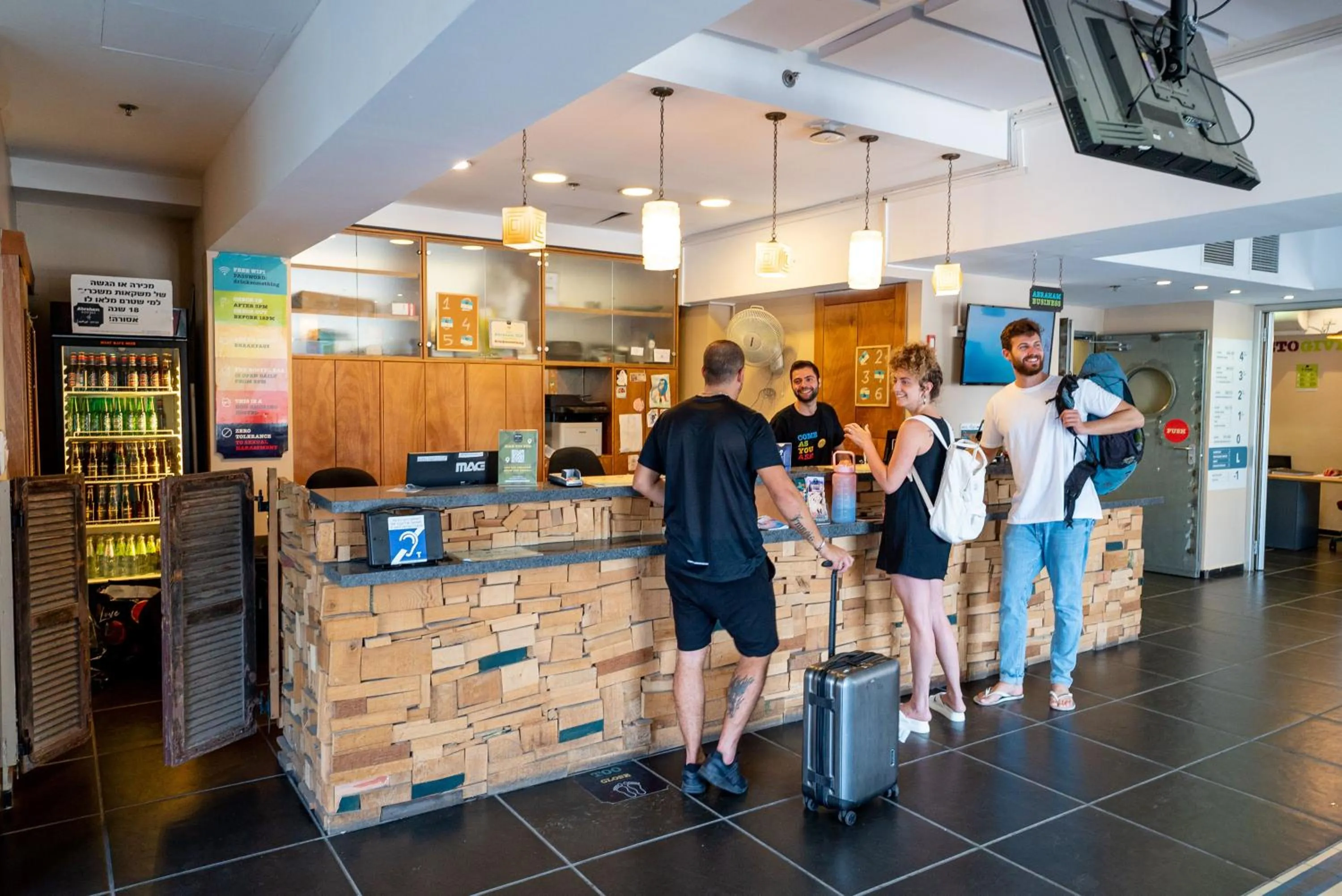 Lobby or reception in Abraham Tel Aviv