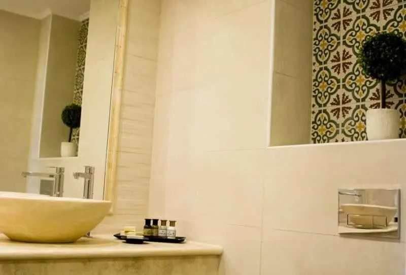 Bathroom in Galilion Hotel