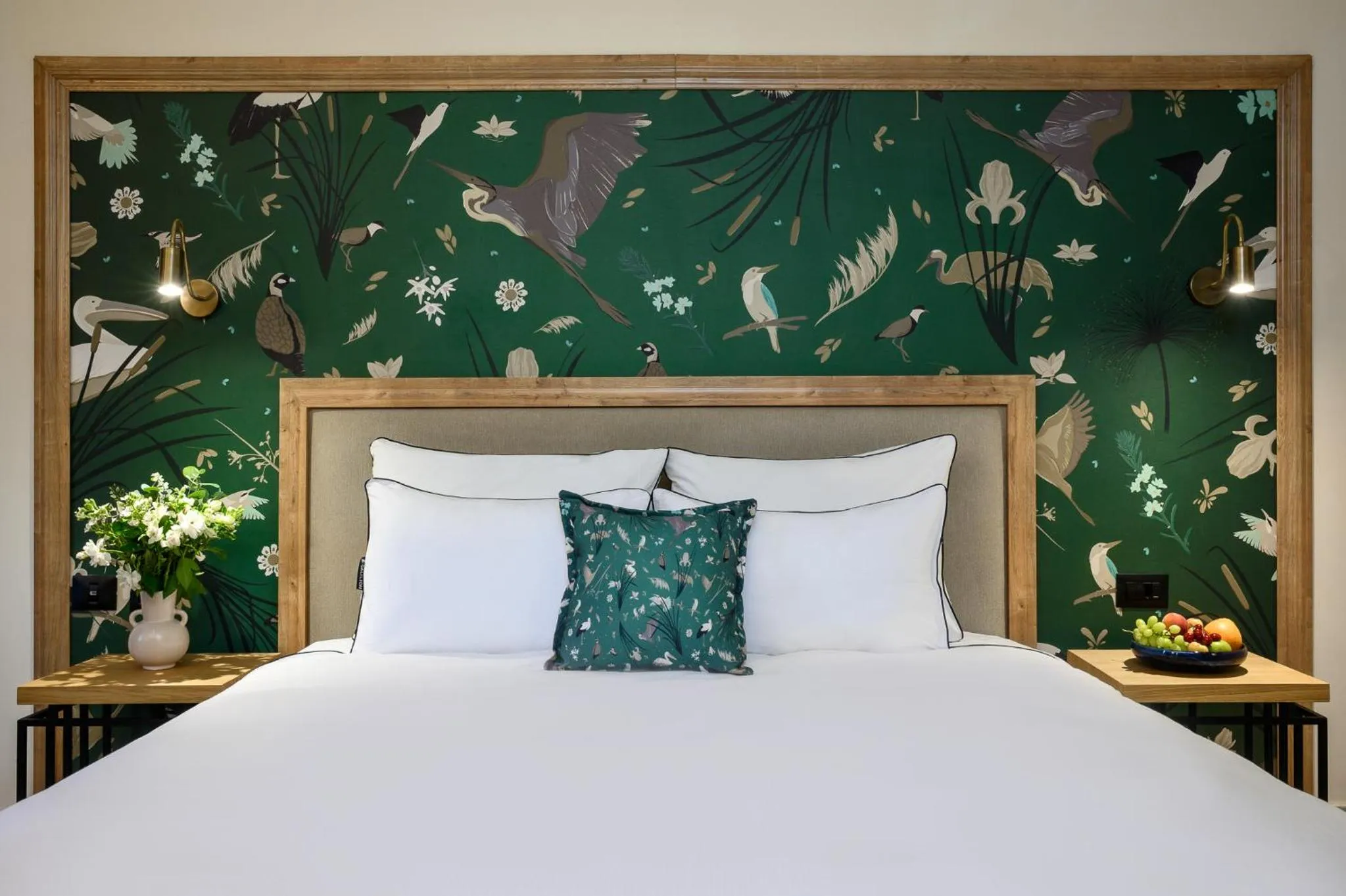 Bed in Galilion Hotel