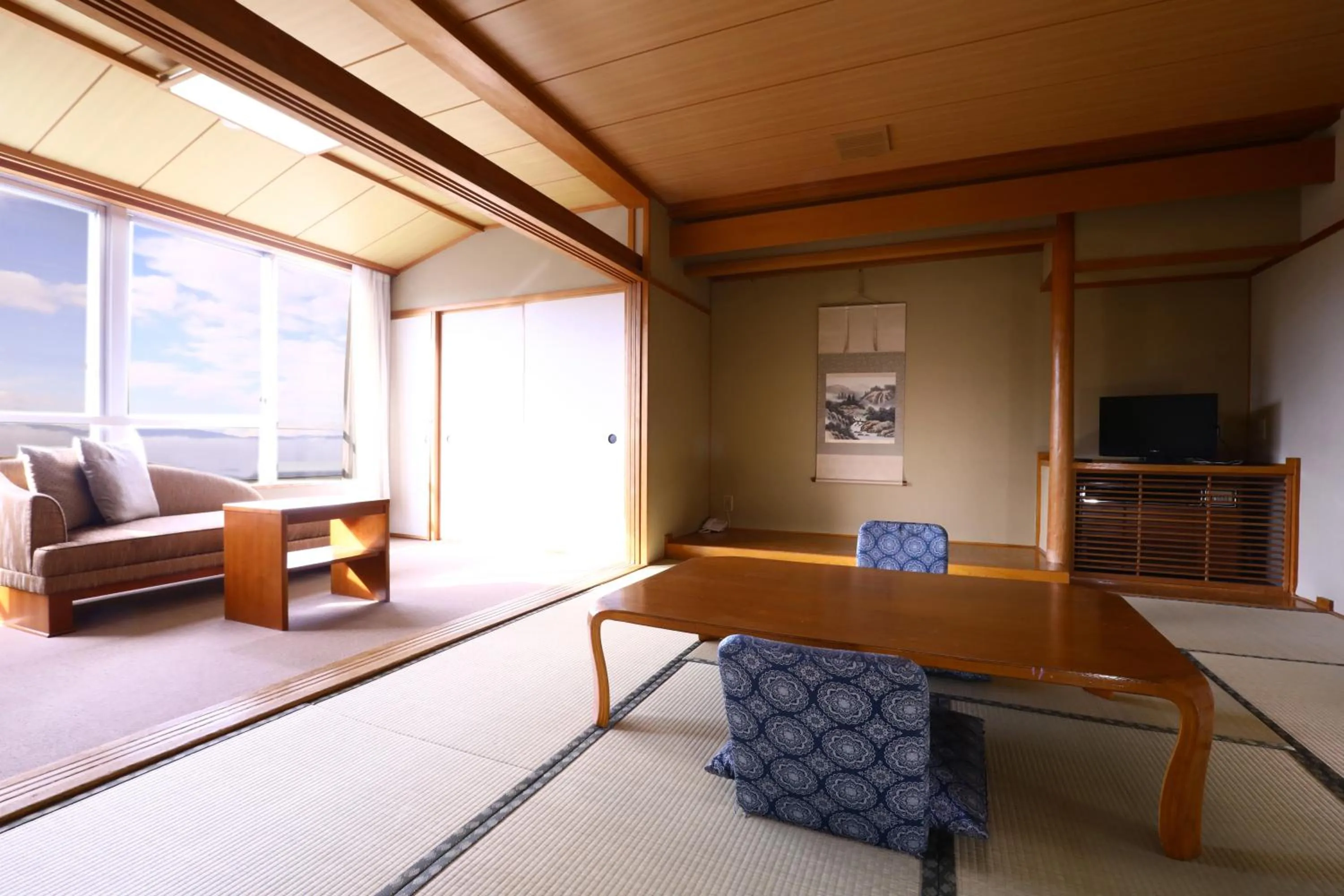 Living room in Tateshina Park Hotel