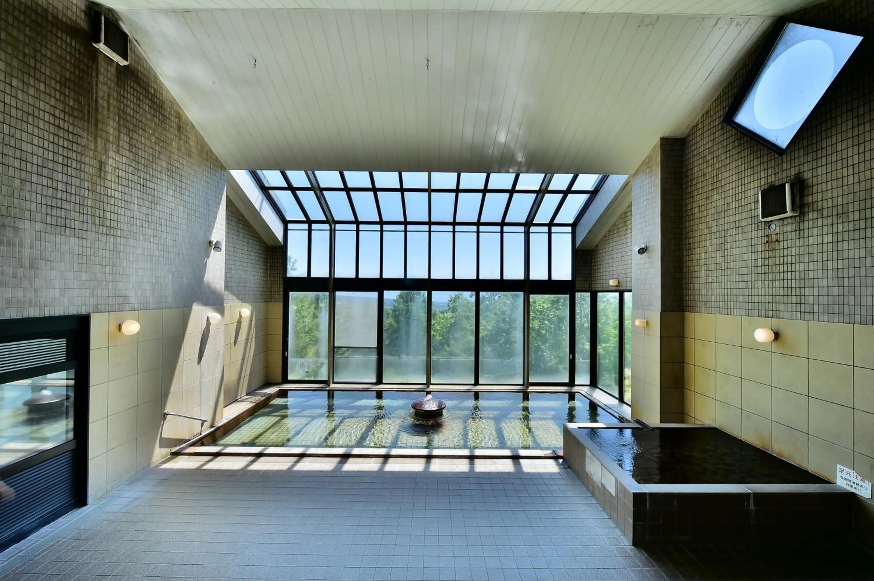 Hot Spring Bath, Bed in Tateshina Park Hotel