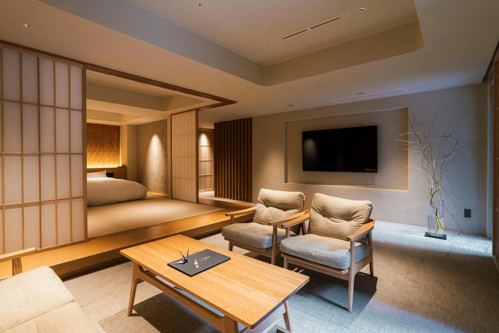 Bed in Shinzan Kinosaki