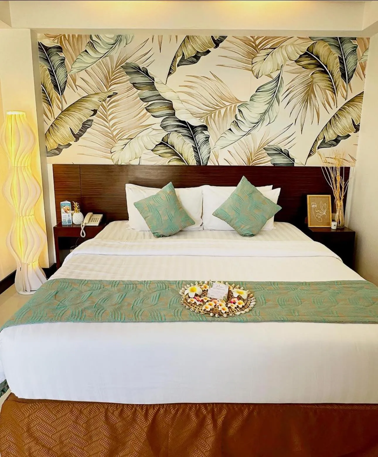 Bed in Jony's Boutique Hotel