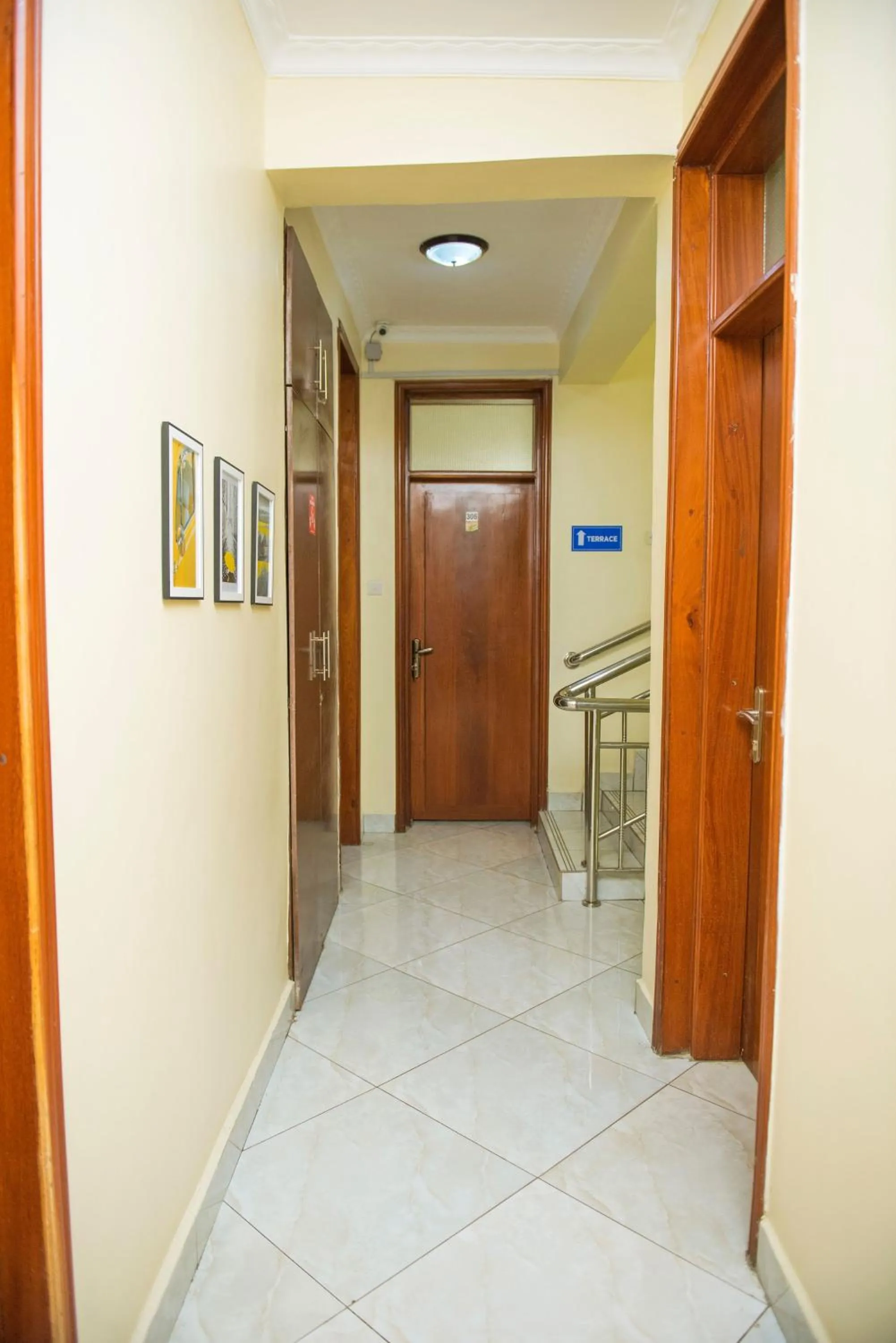 Decorative detail in Airport Transit Lodges