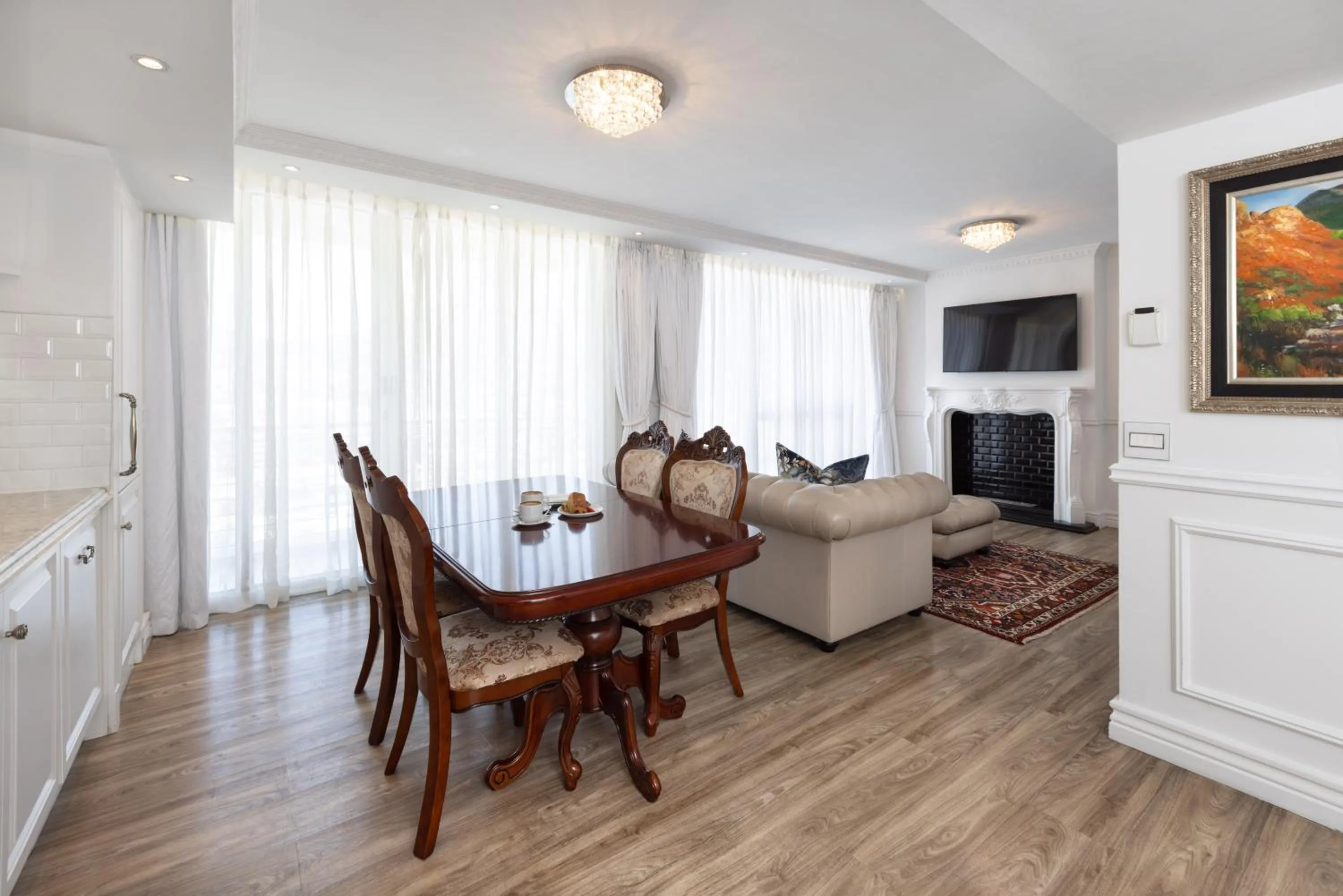 Living room in Pepperclub Hotel