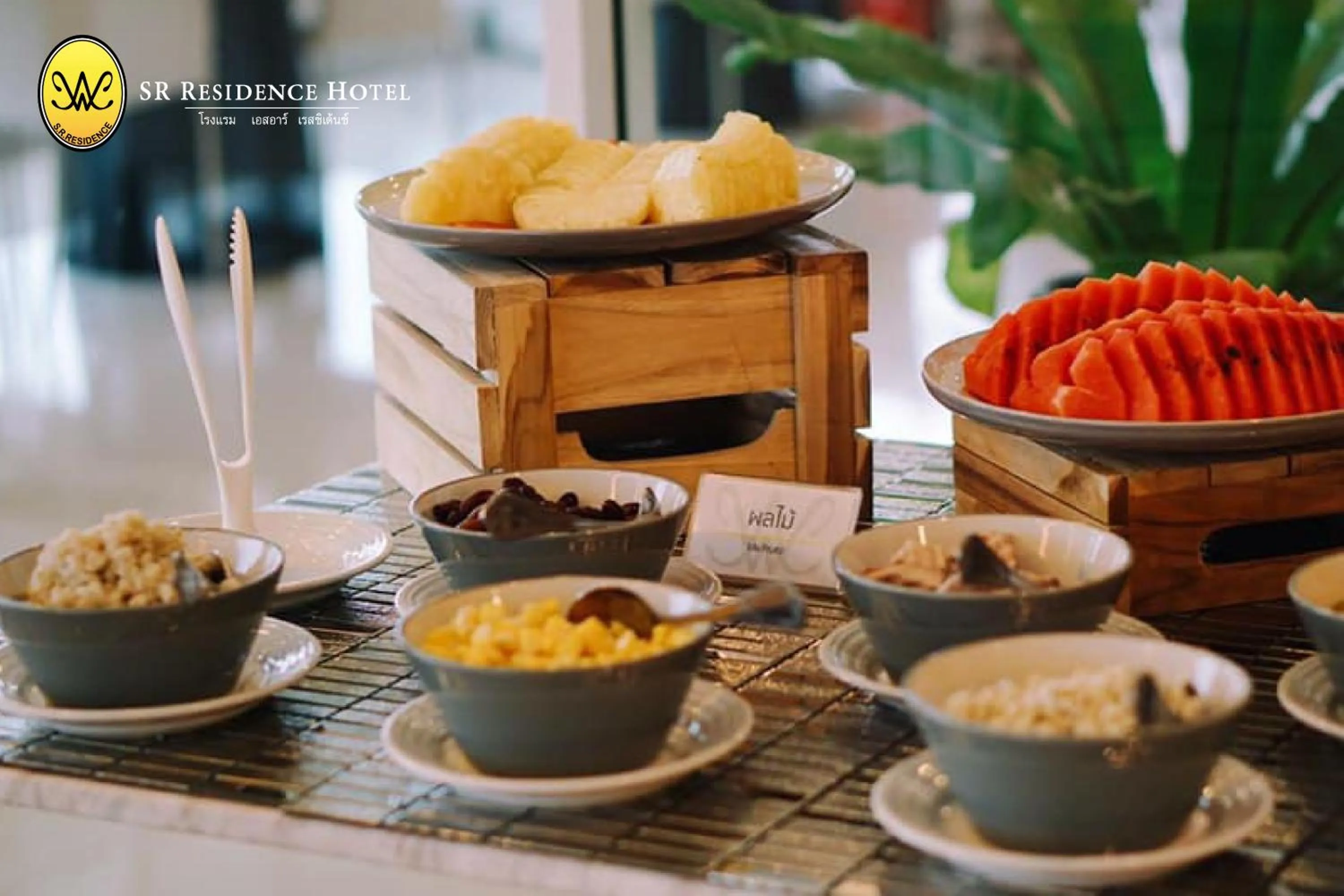 Food and drinks in SR Residence Hotel