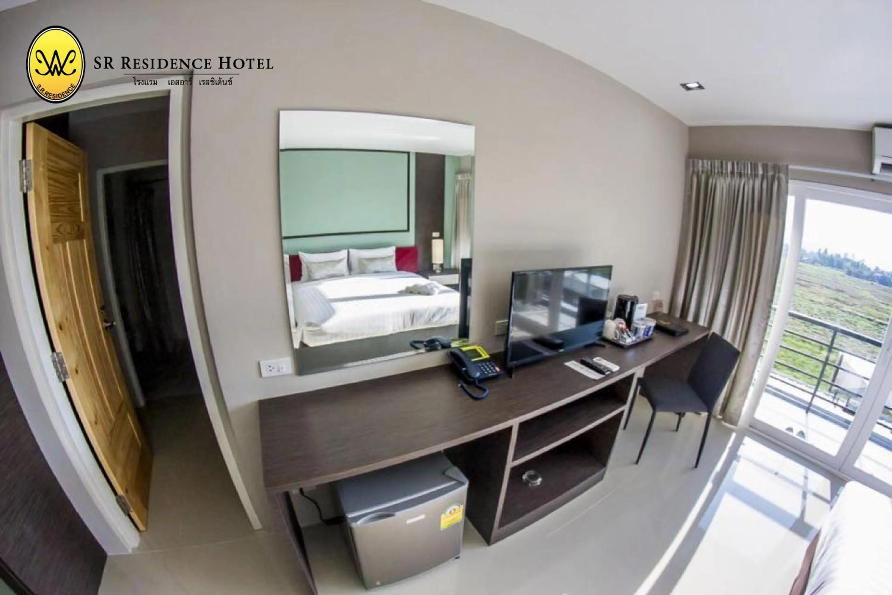TV and multimedia, Bed in SR Residence Hotel