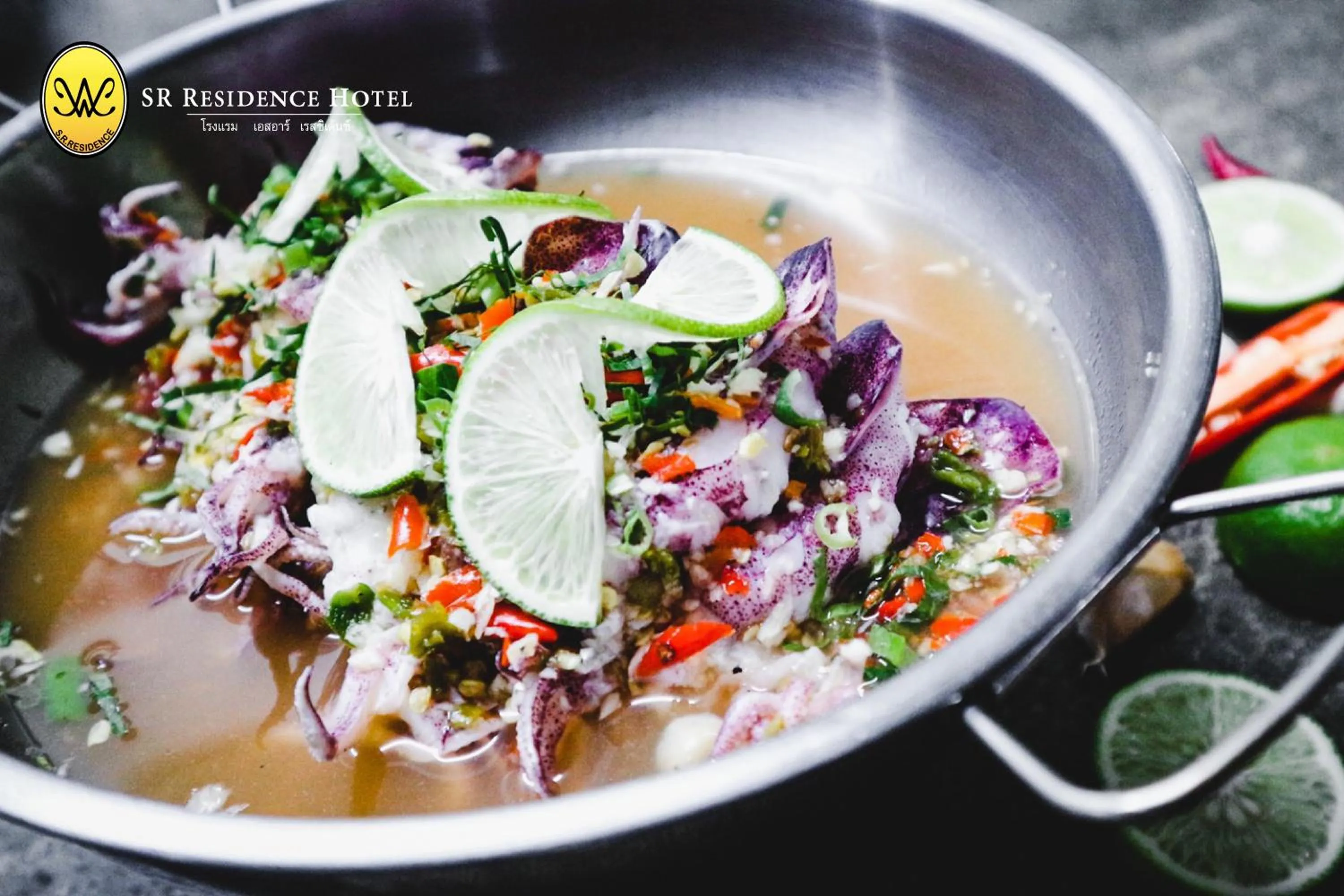 Food and drinks in SR Residence Hotel