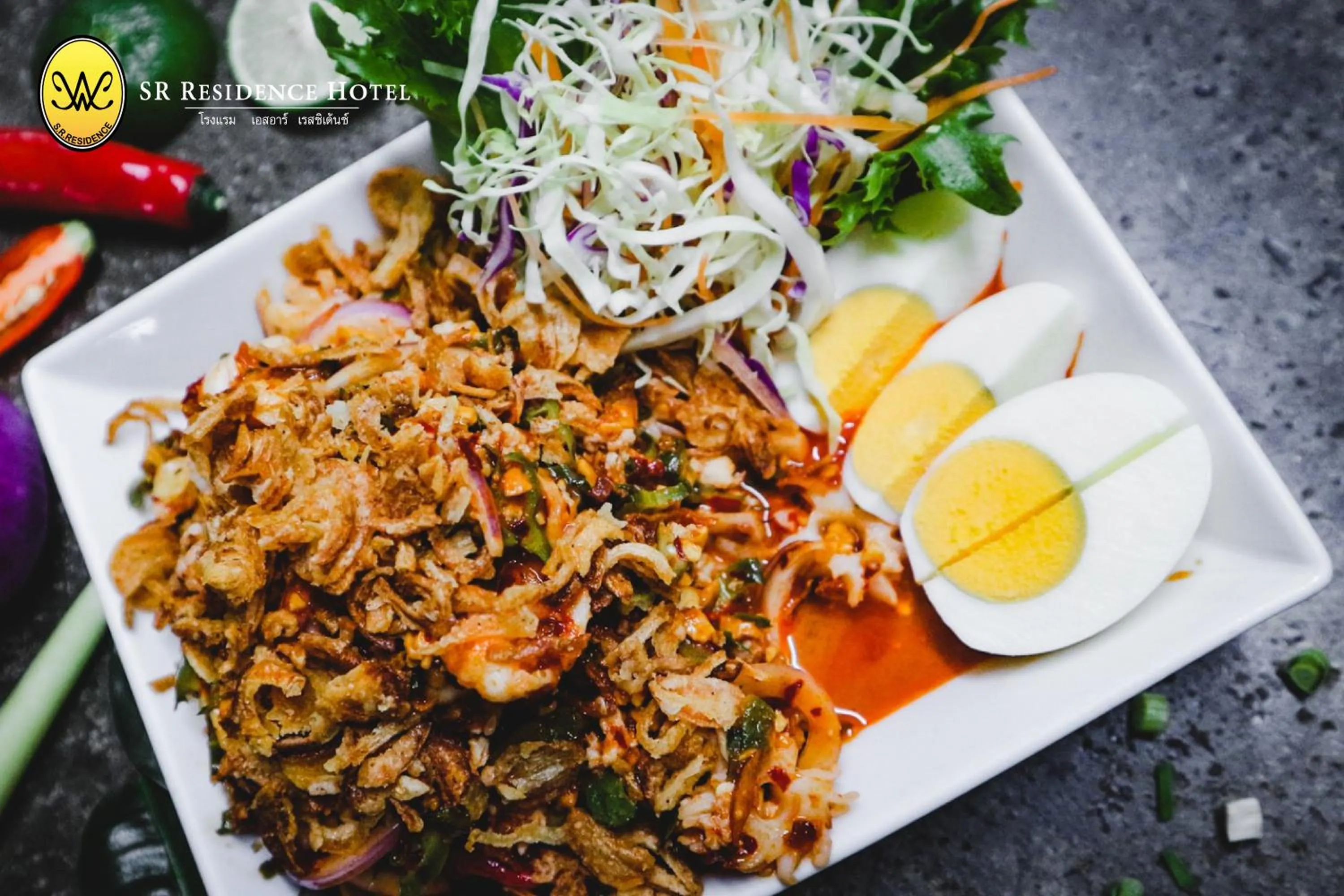 Food and drinks in SR Residence Hotel