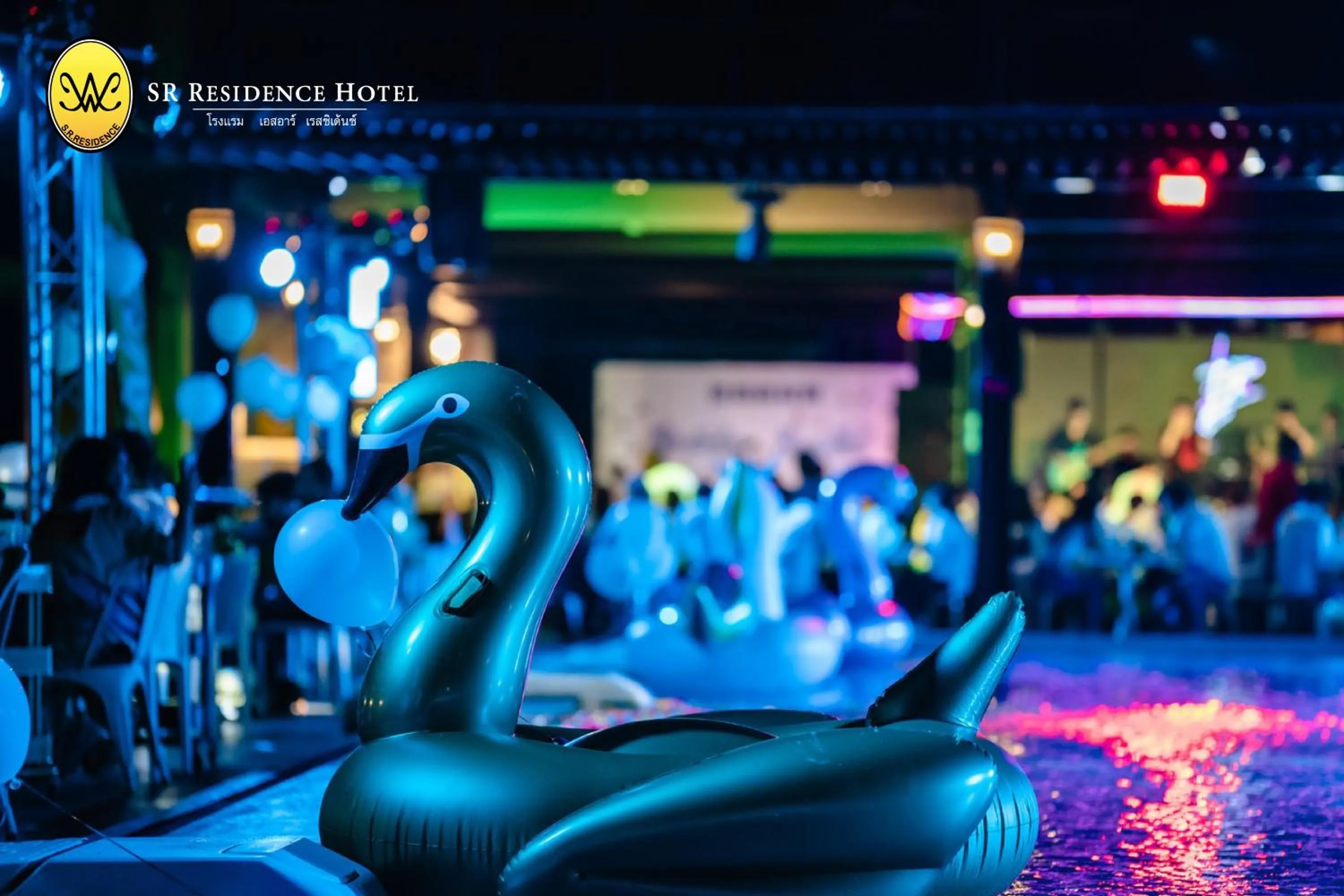 Fitness centre/facilities in SR Residence Hotel