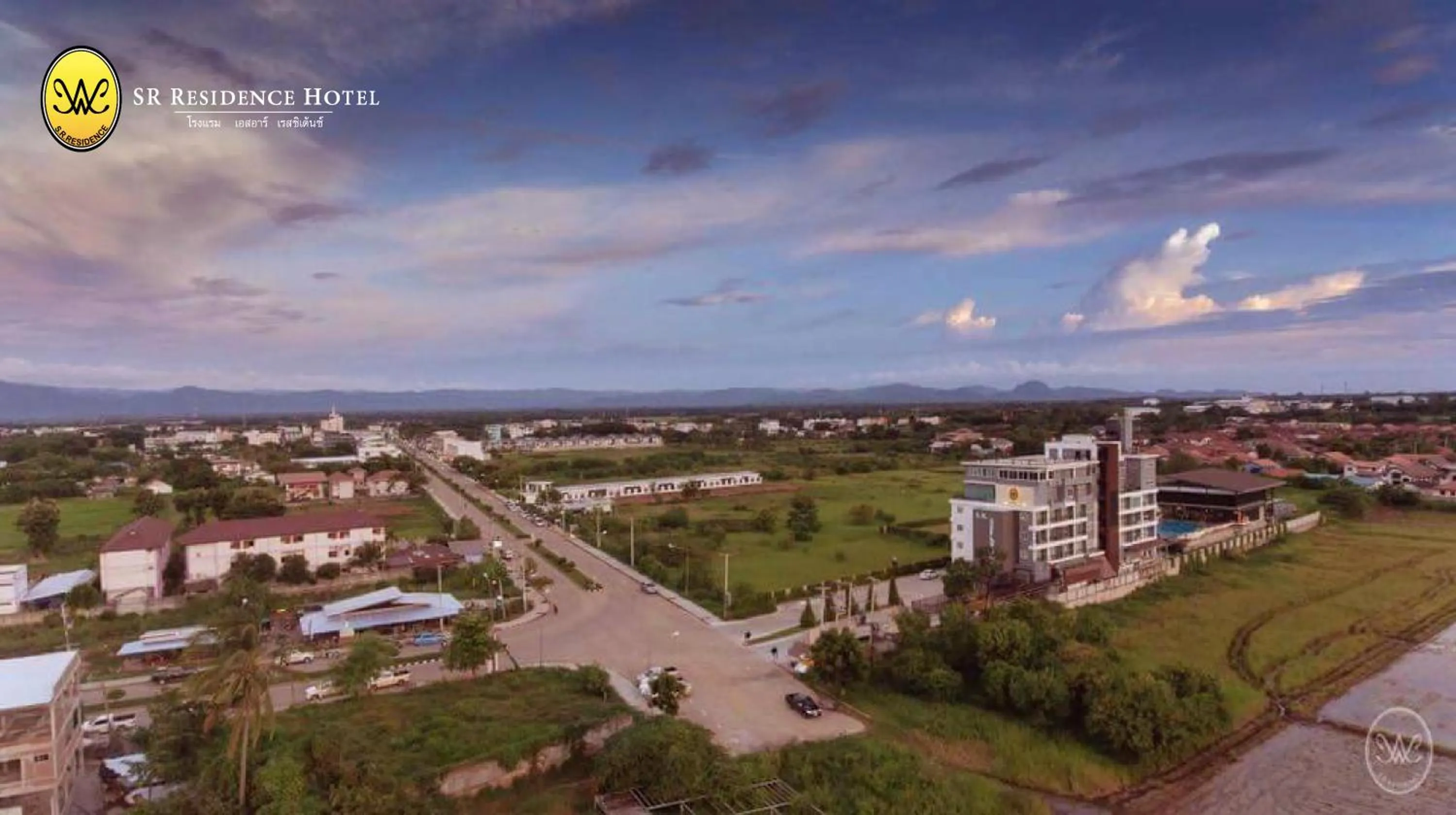 Bird's eye view in SR Residence Hotel