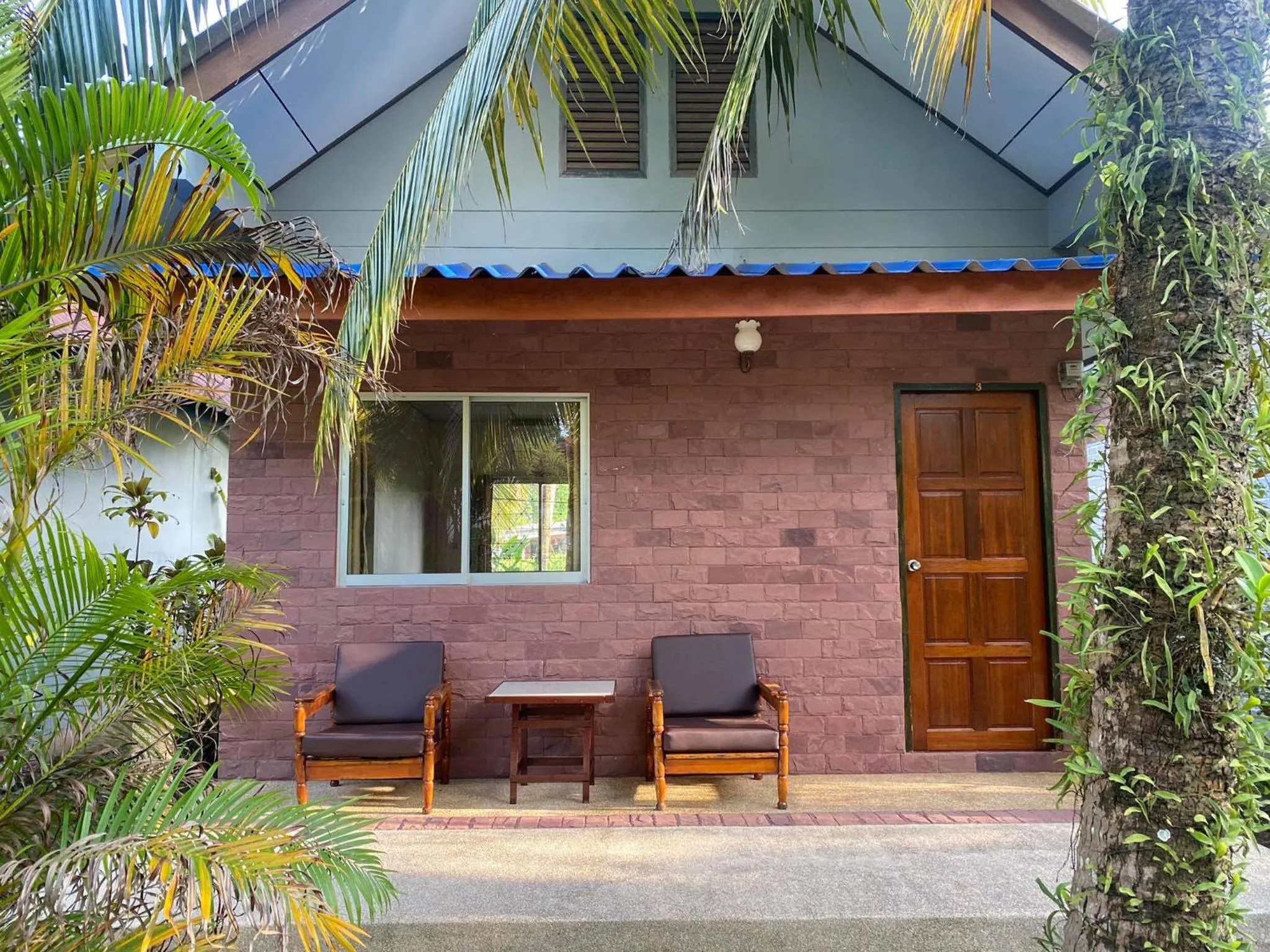 Patio in Coconut Bungalow