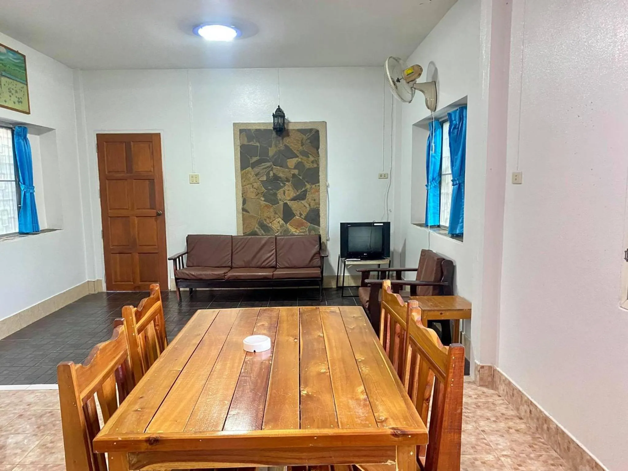 Seating area in Coconut Bungalow