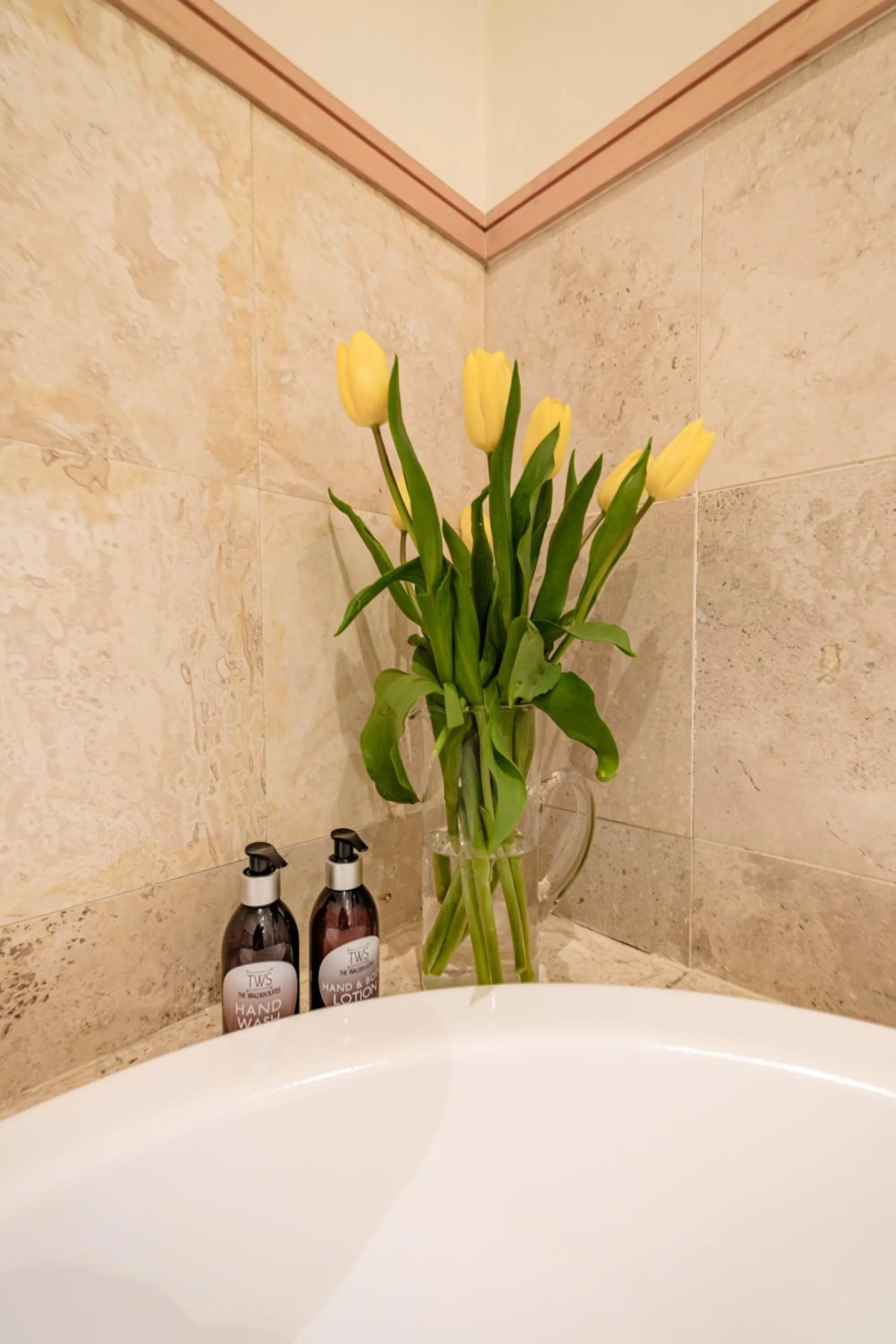 Bathroom in The Walden Suites