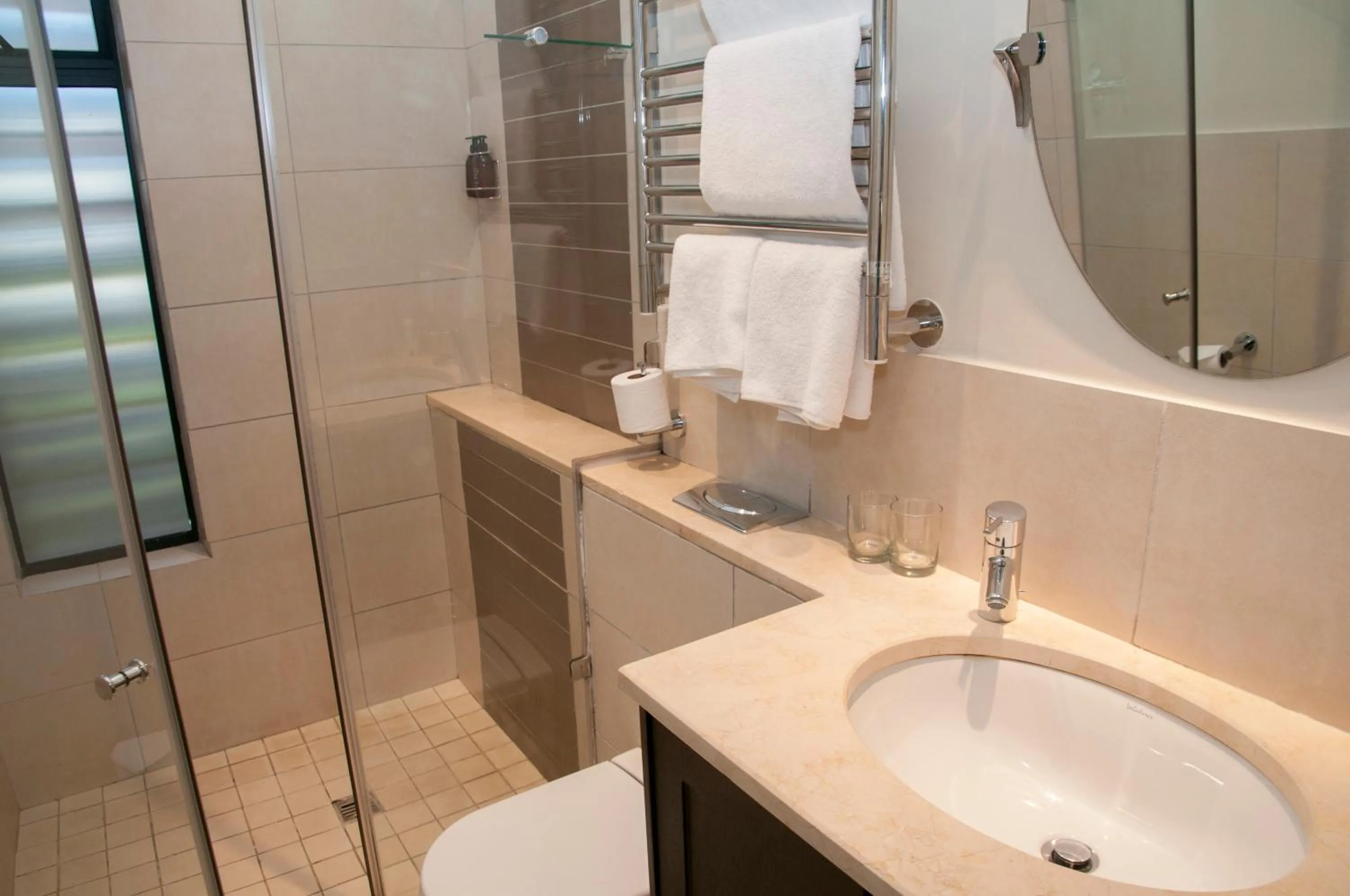 Shower in Simola Hotel, Country Club & Spa