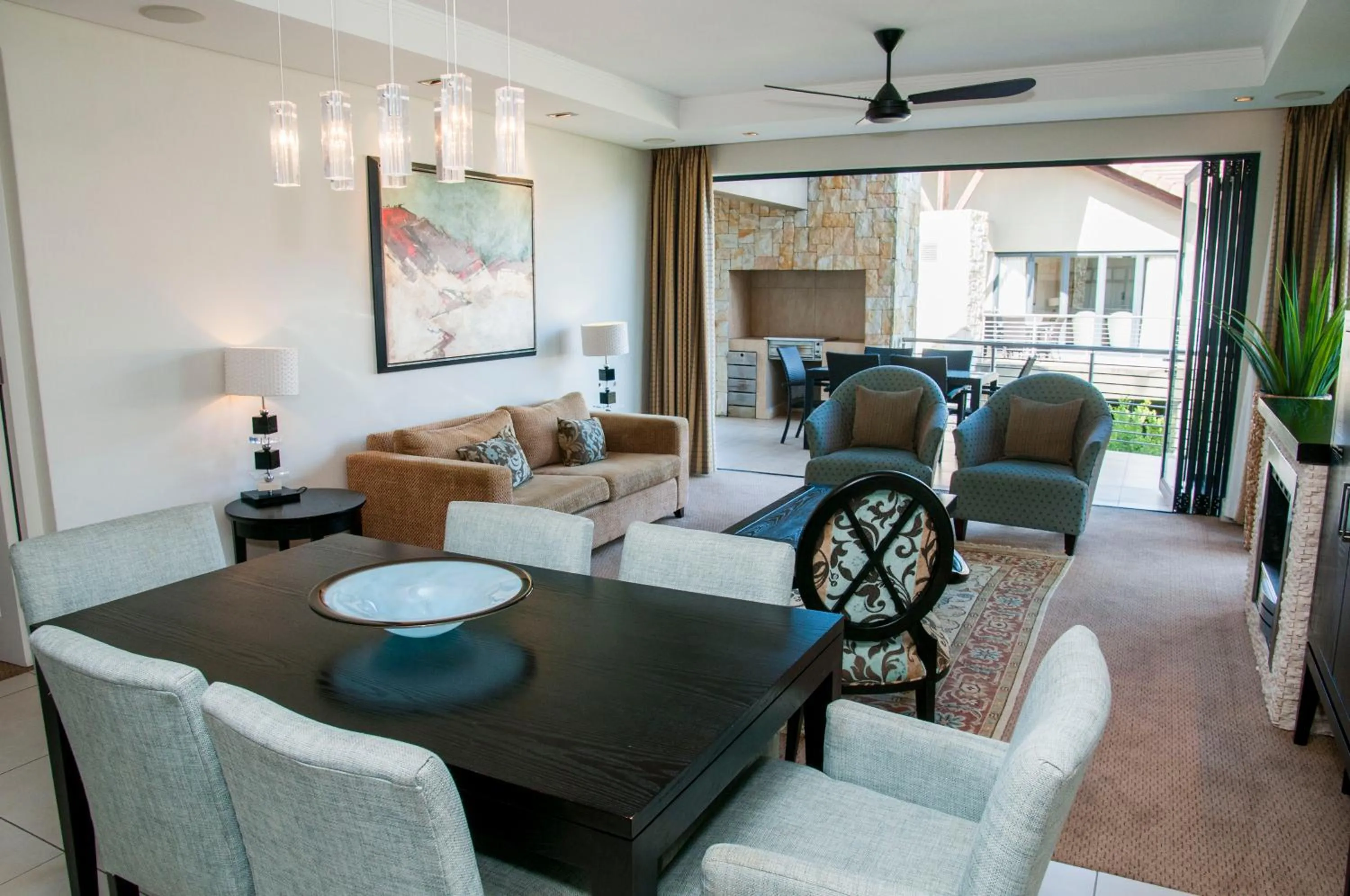 Patio in Simola Hotel, Country Club & Spa