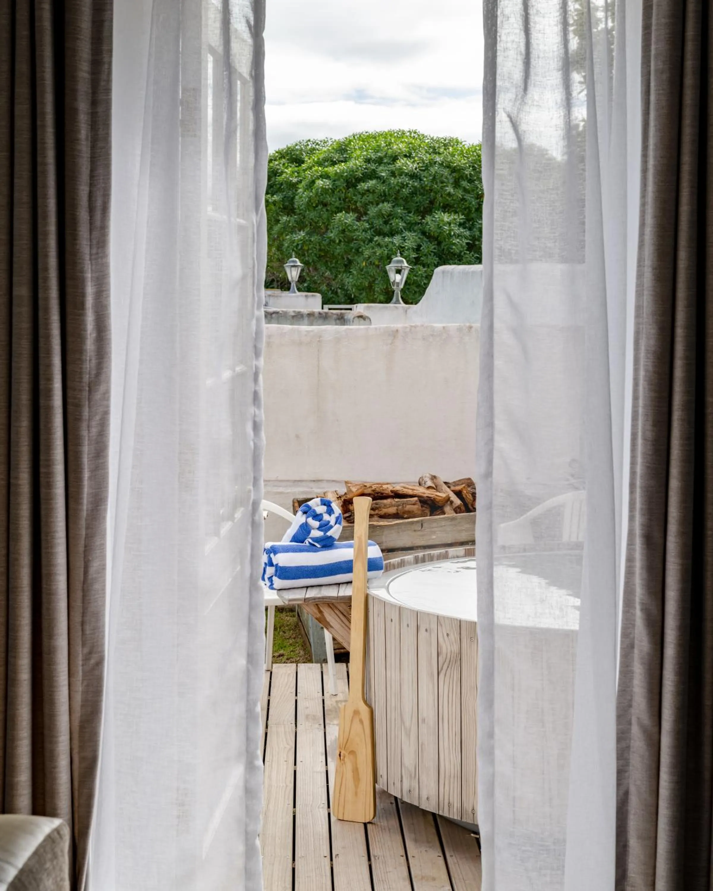 Hot Tub in The Farmhouse Hotel