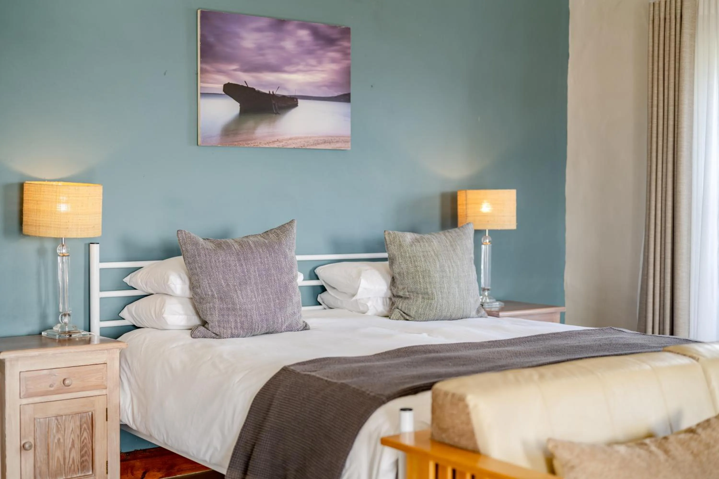 Bed in The Farmhouse Hotel