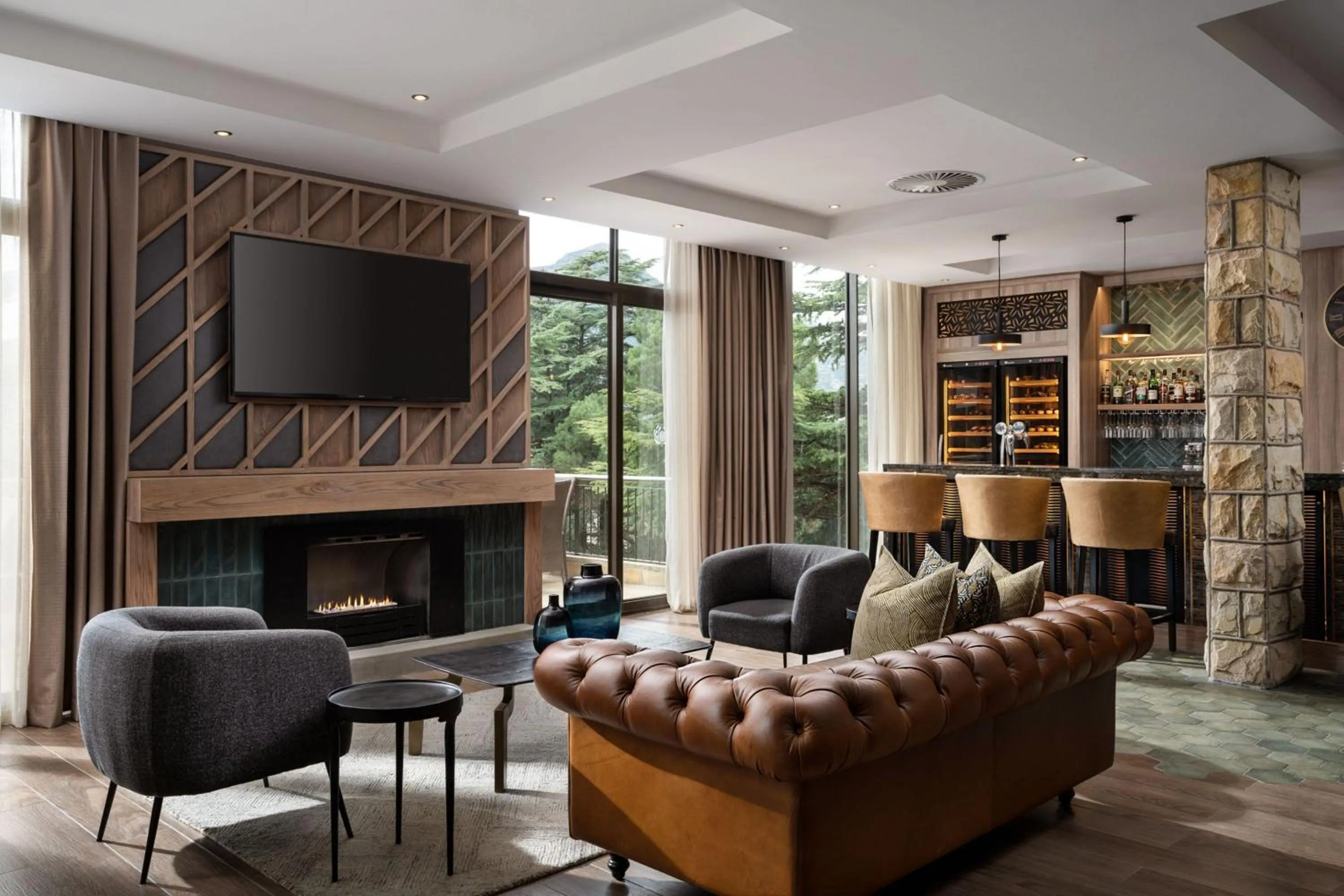 Lounge or bar in Protea Hotel by Marriott Clarens